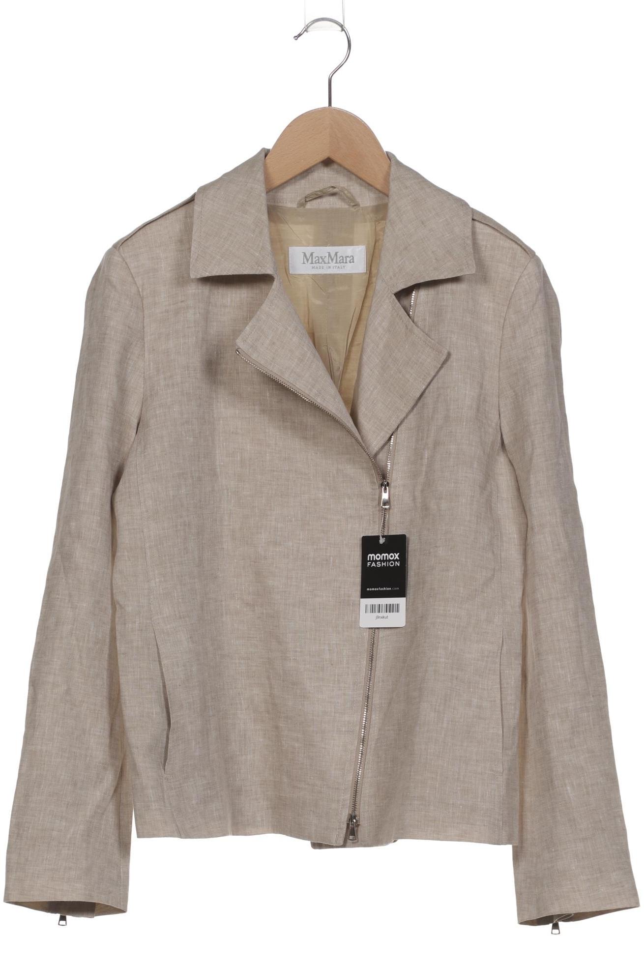 

Max Mara Damen Jacke, beige, Gr. 38