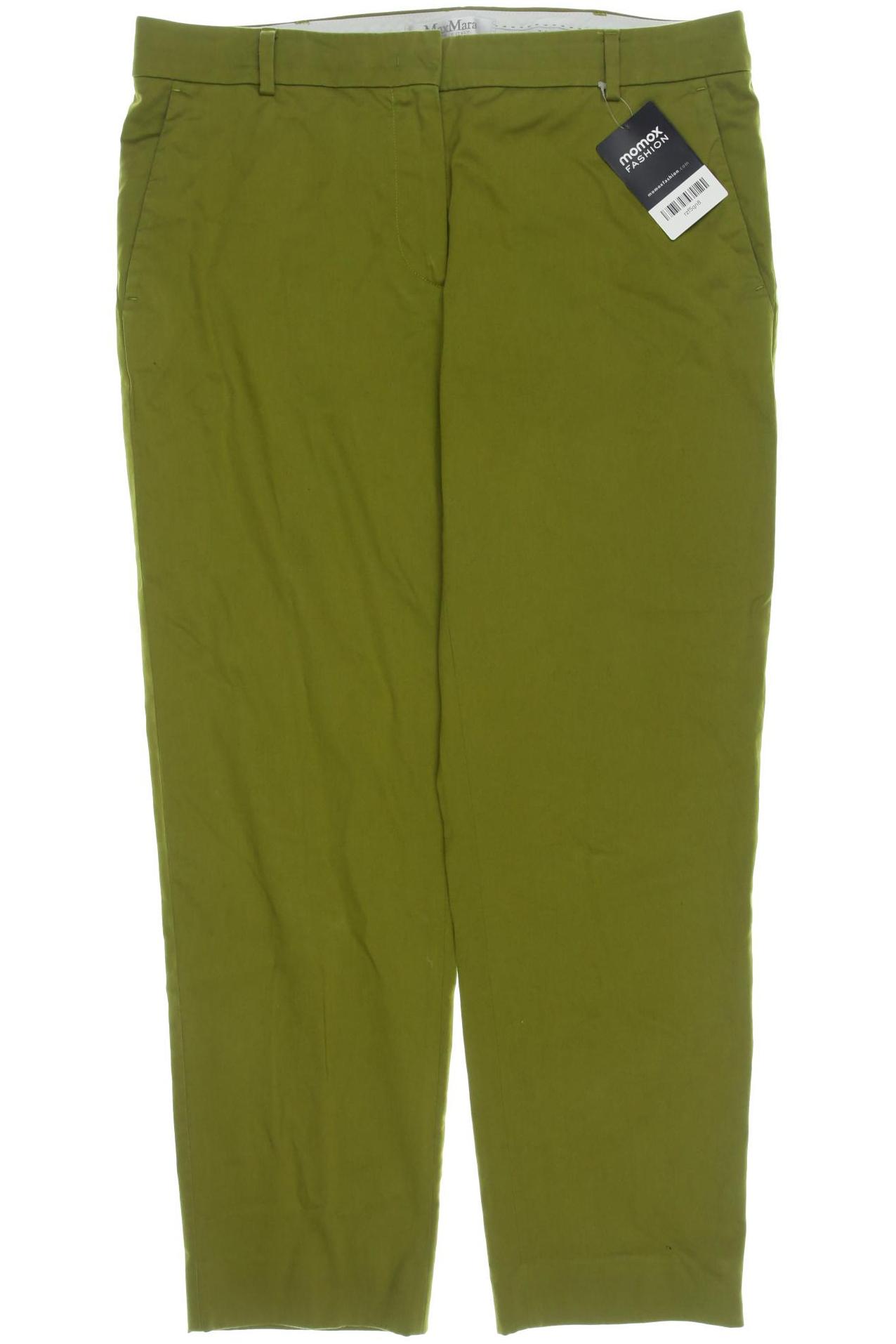 

Max Mara Damen Stoffhose, grün, Gr. 44