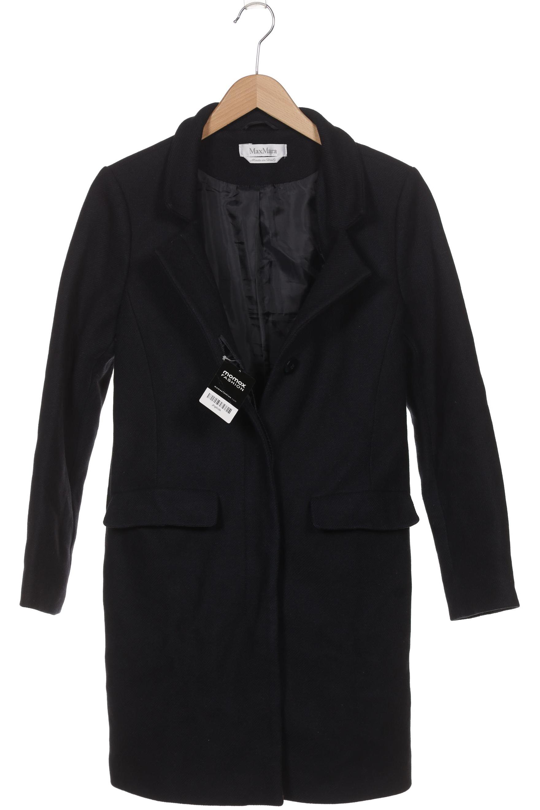 

Max Mara Damen Mantel, marineblau, Gr. 36