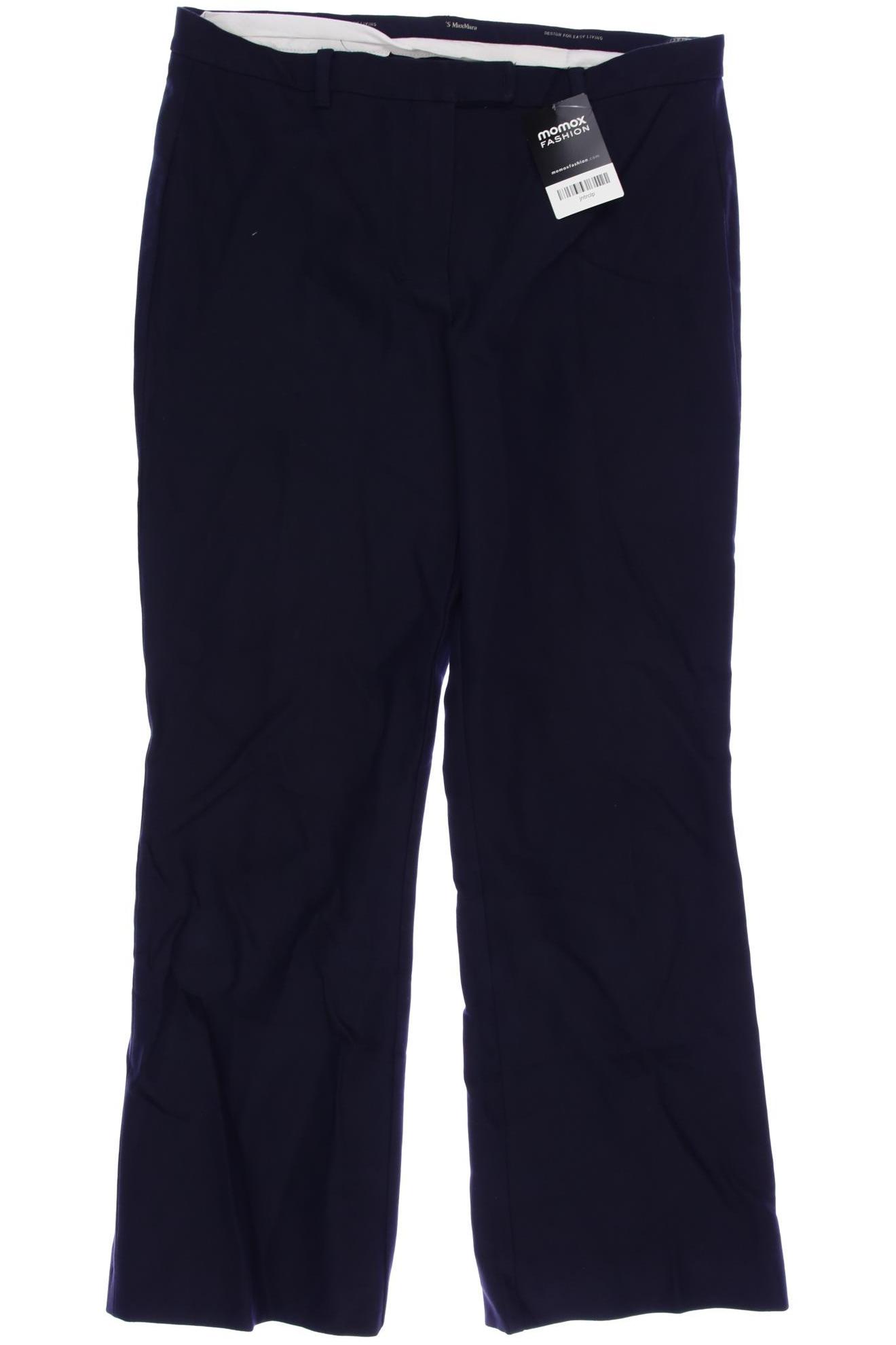 

Max Mara Damen Stoffhose, marineblau, Gr. 40