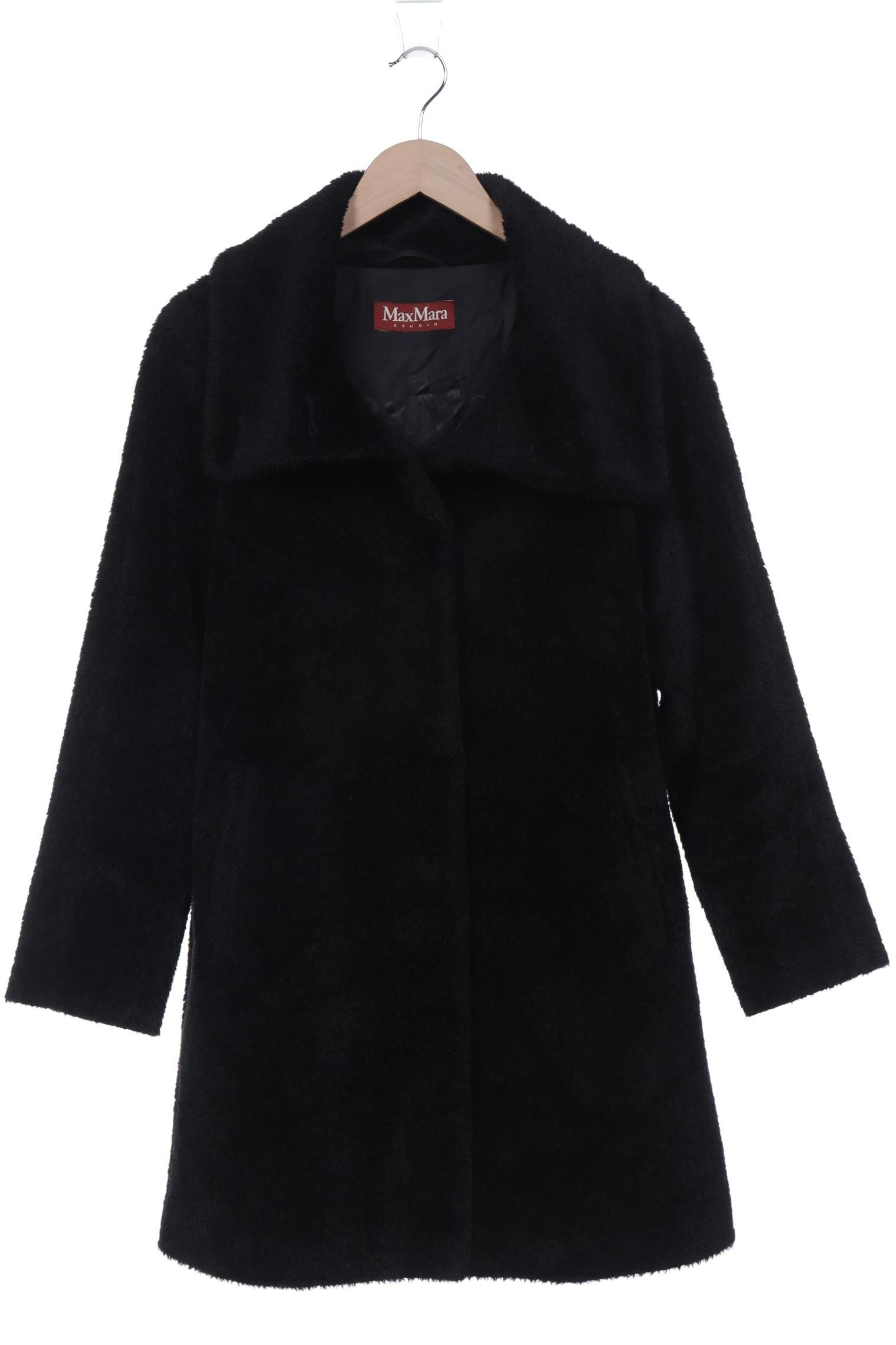 

Max Mara Damen Mantel, schwarz, Gr. 40