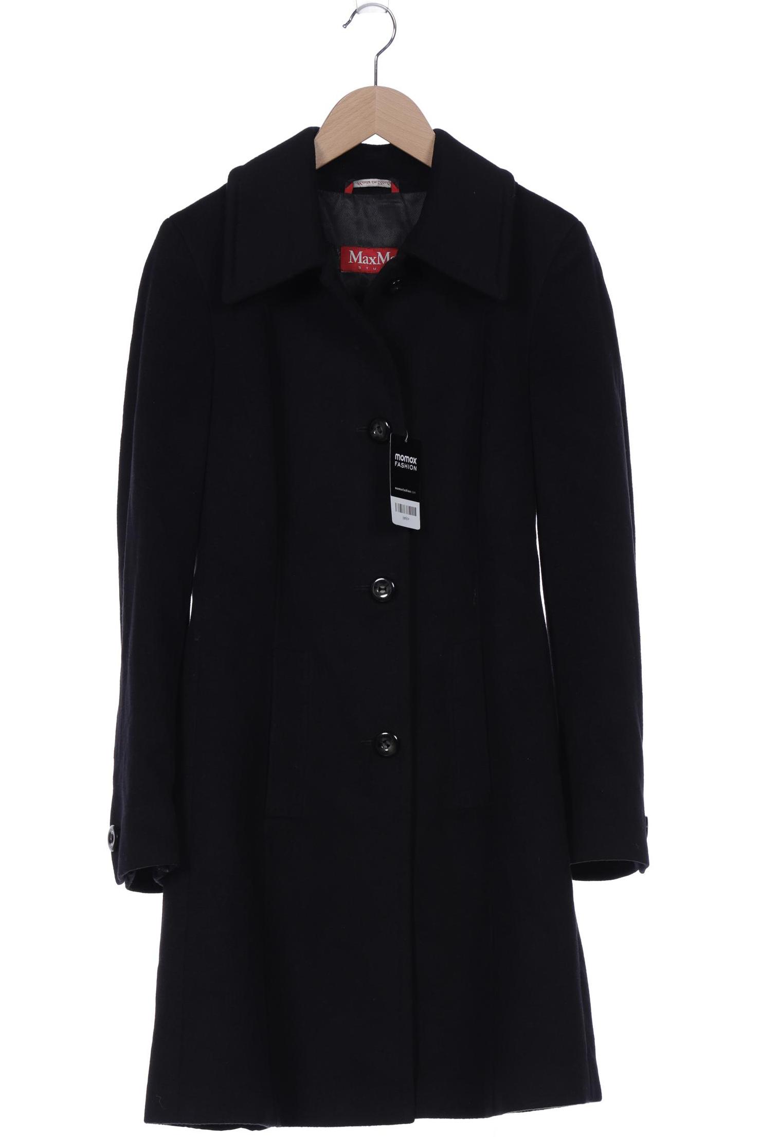 

Max Mara Damen Mantel, schwarz