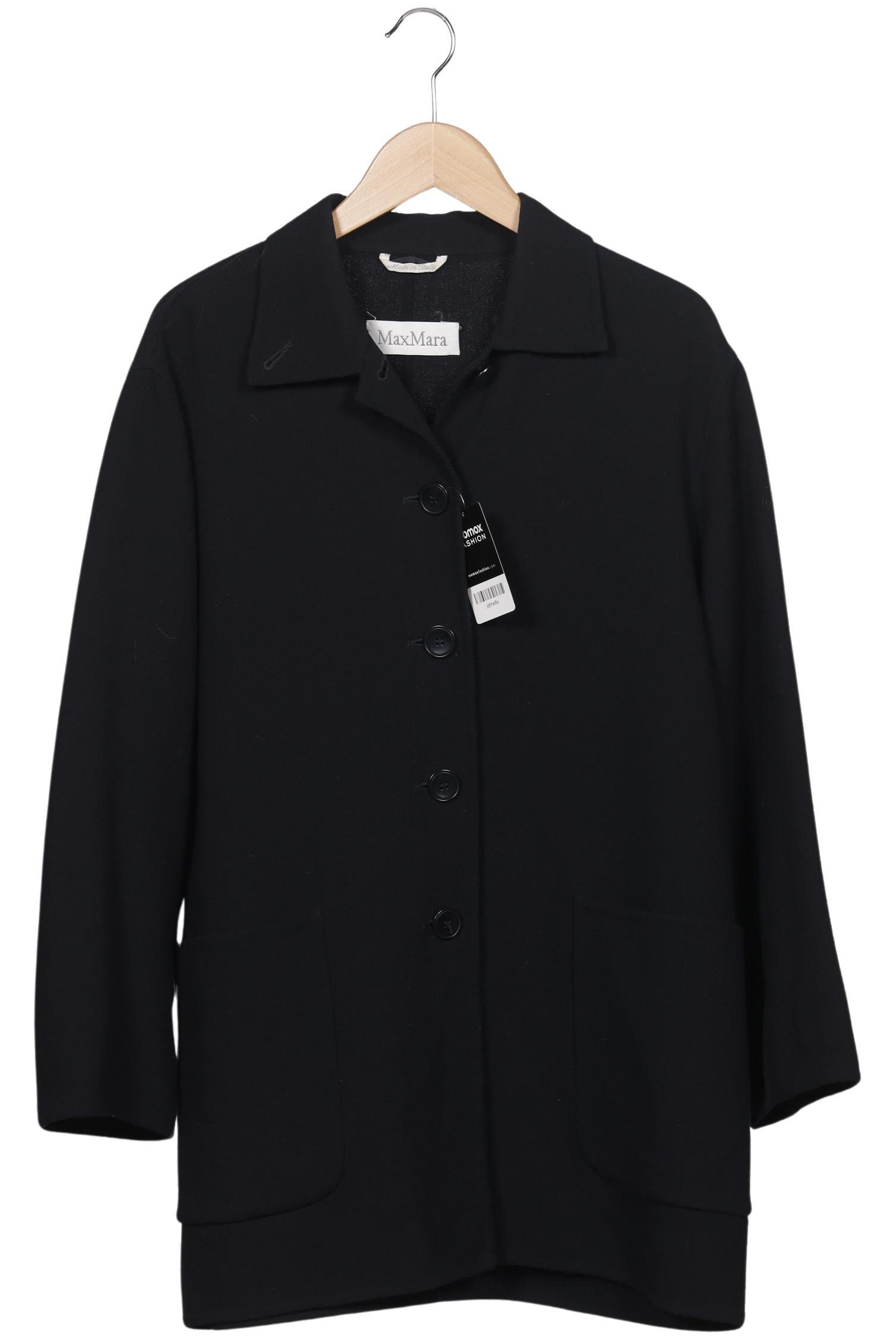 

Max Mara Damen Mantel, marineblau, Gr. 38