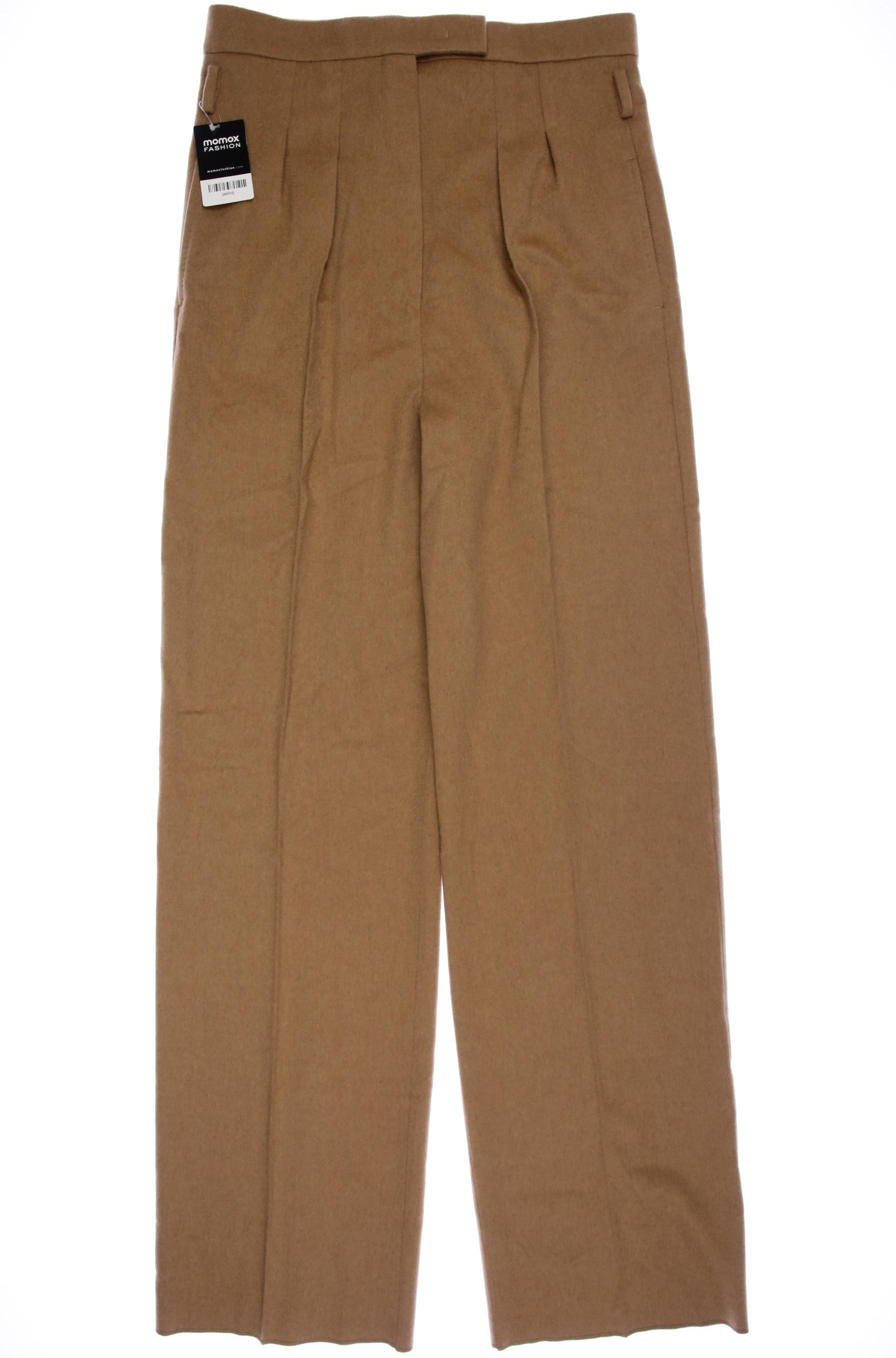 

Max Mara Damen Stoffhose, beige, Gr. 42