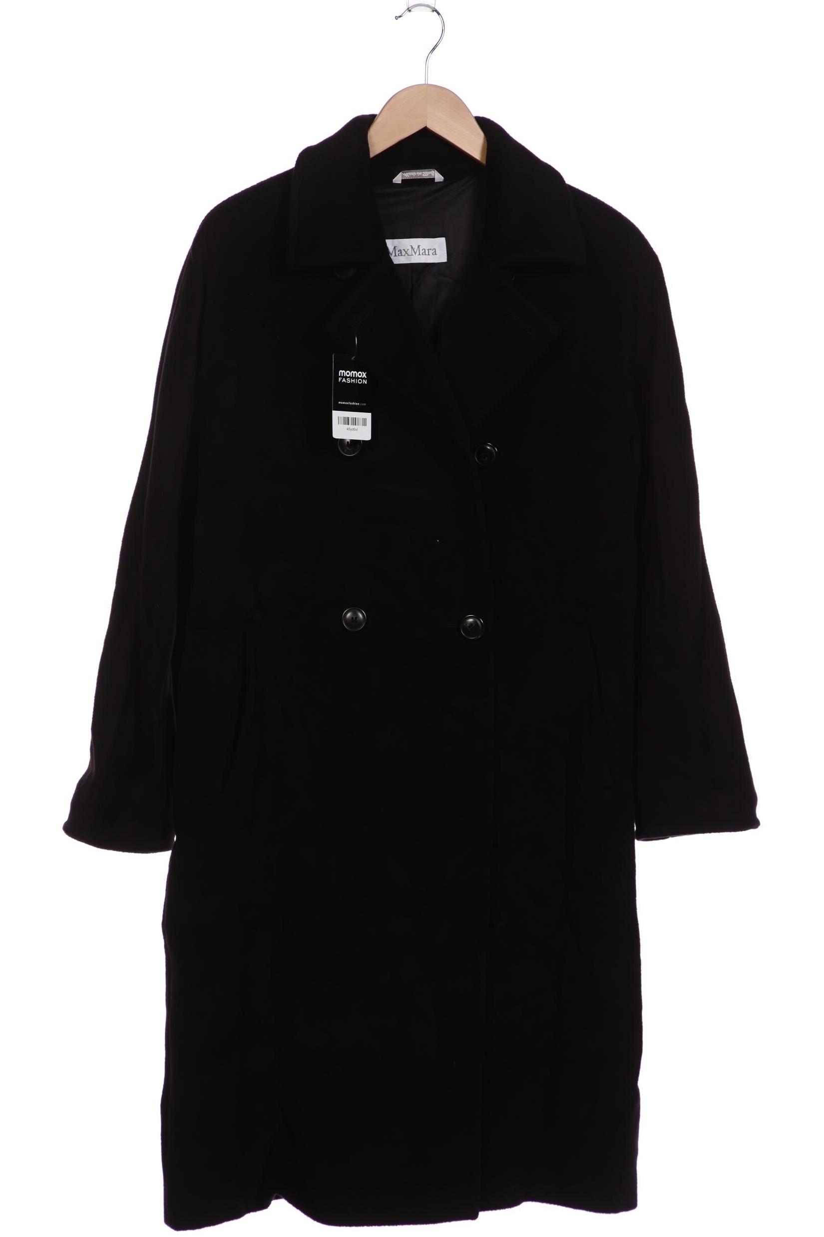 

Max Mara Damen Mantel, schwarz, Gr. 42