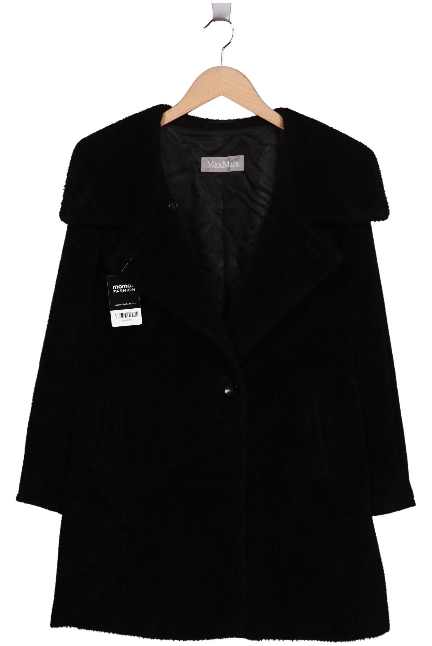

Max Mara Damen Mantel, schwarz, Gr. 36