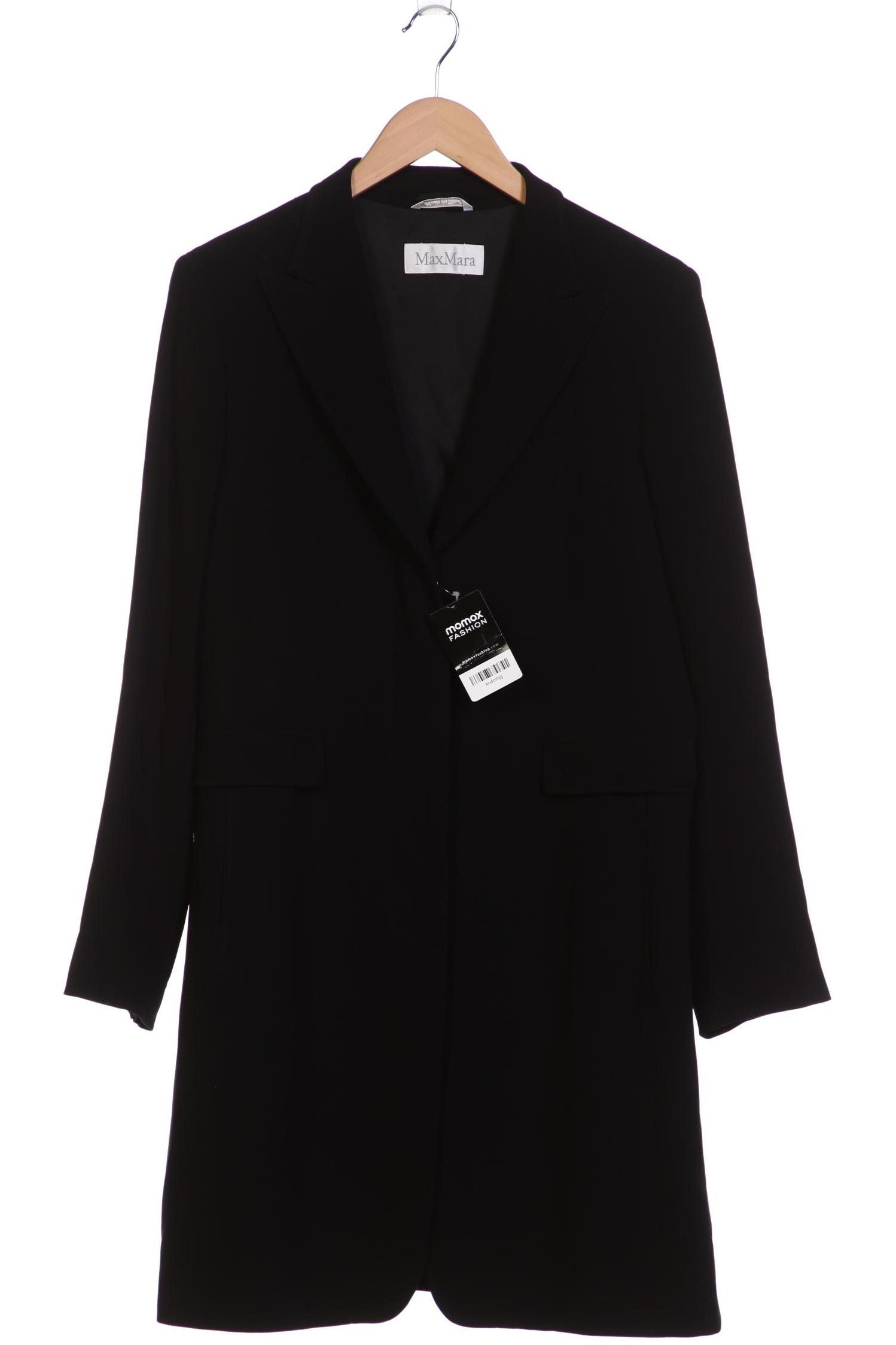 

Max Mara Damen Mantel, schwarz, Gr. 44