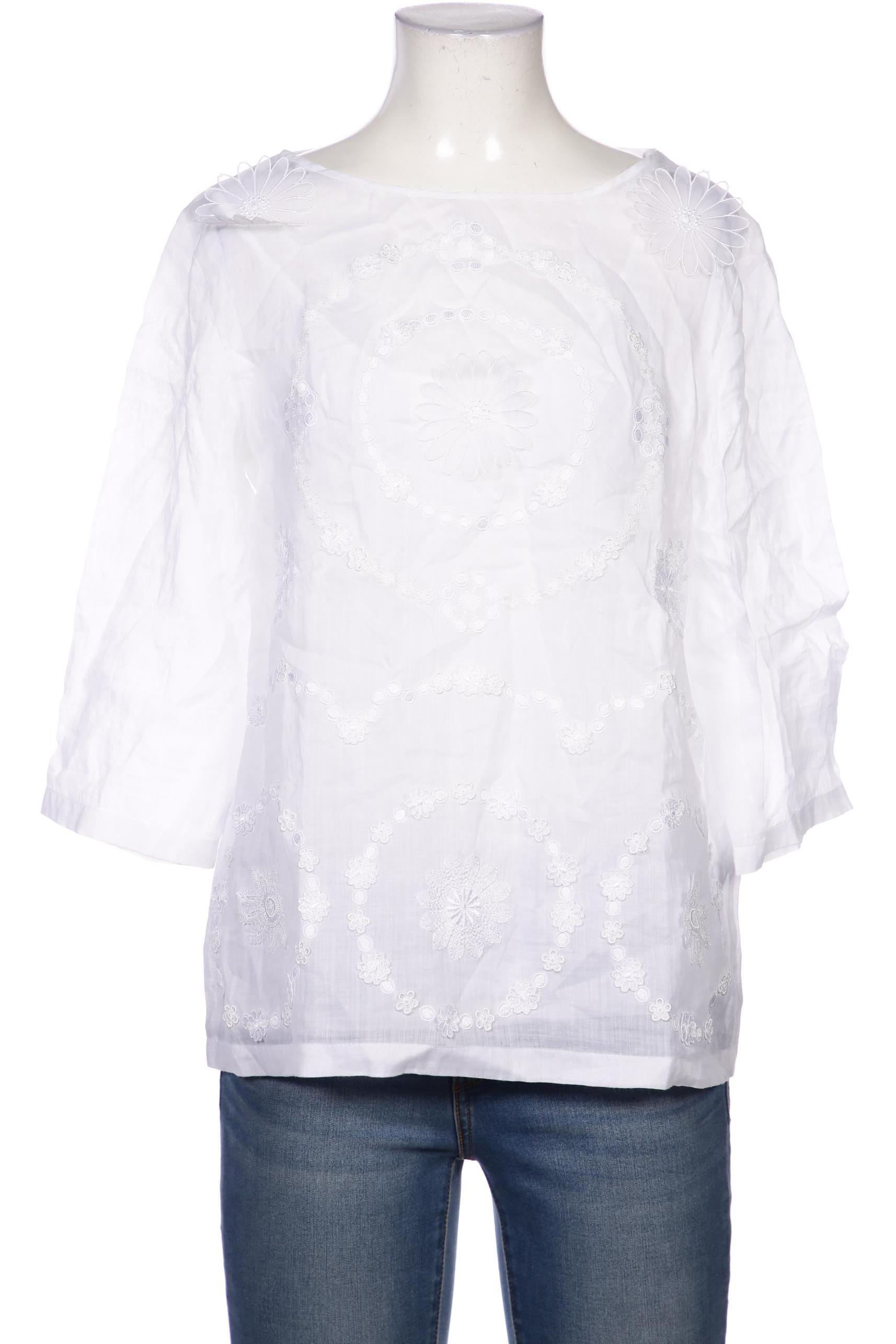 

Max Mara Damen Bluse, weiß, Gr. 34