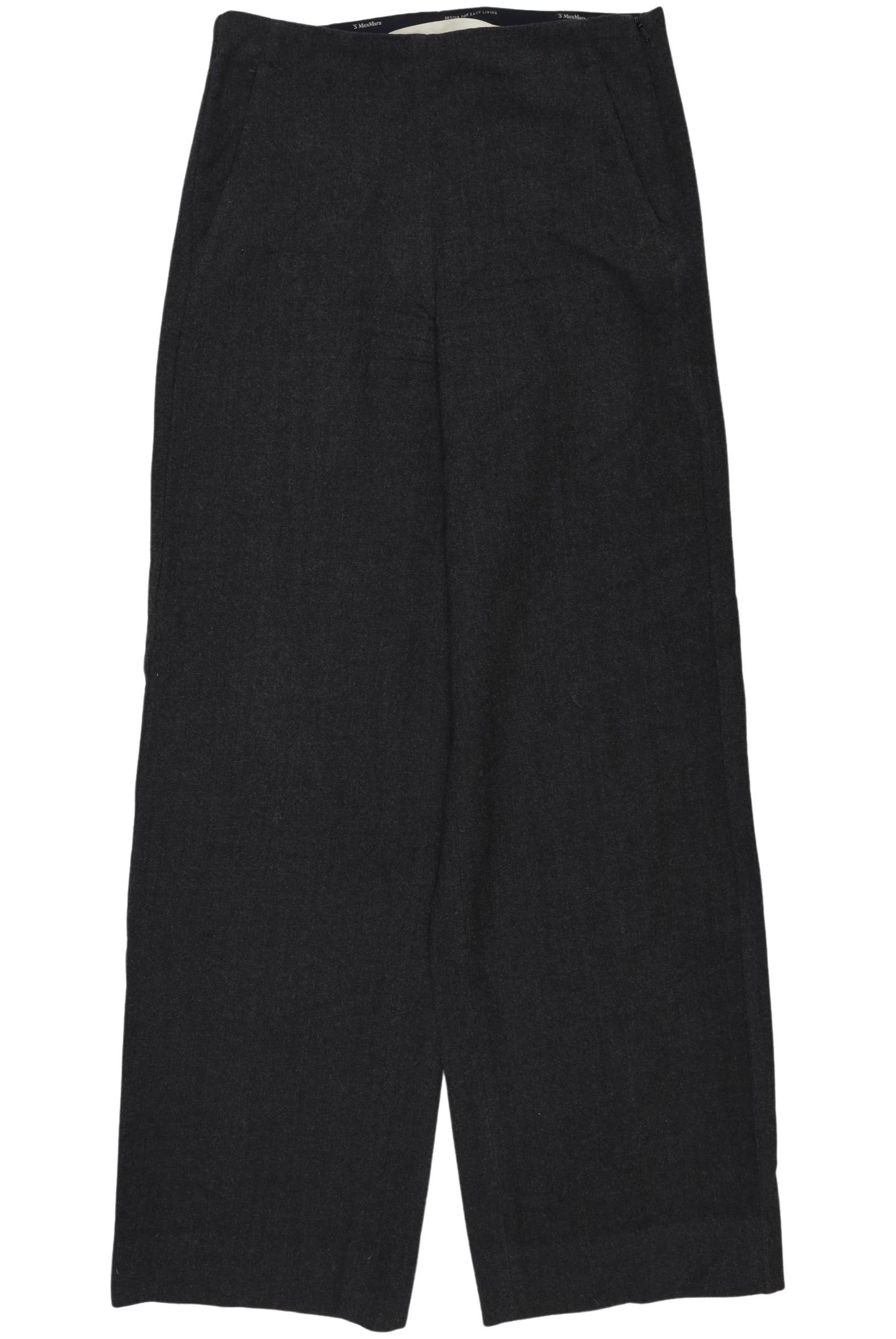 

Max Mara Damen Stoffhose, grau, Gr. 28