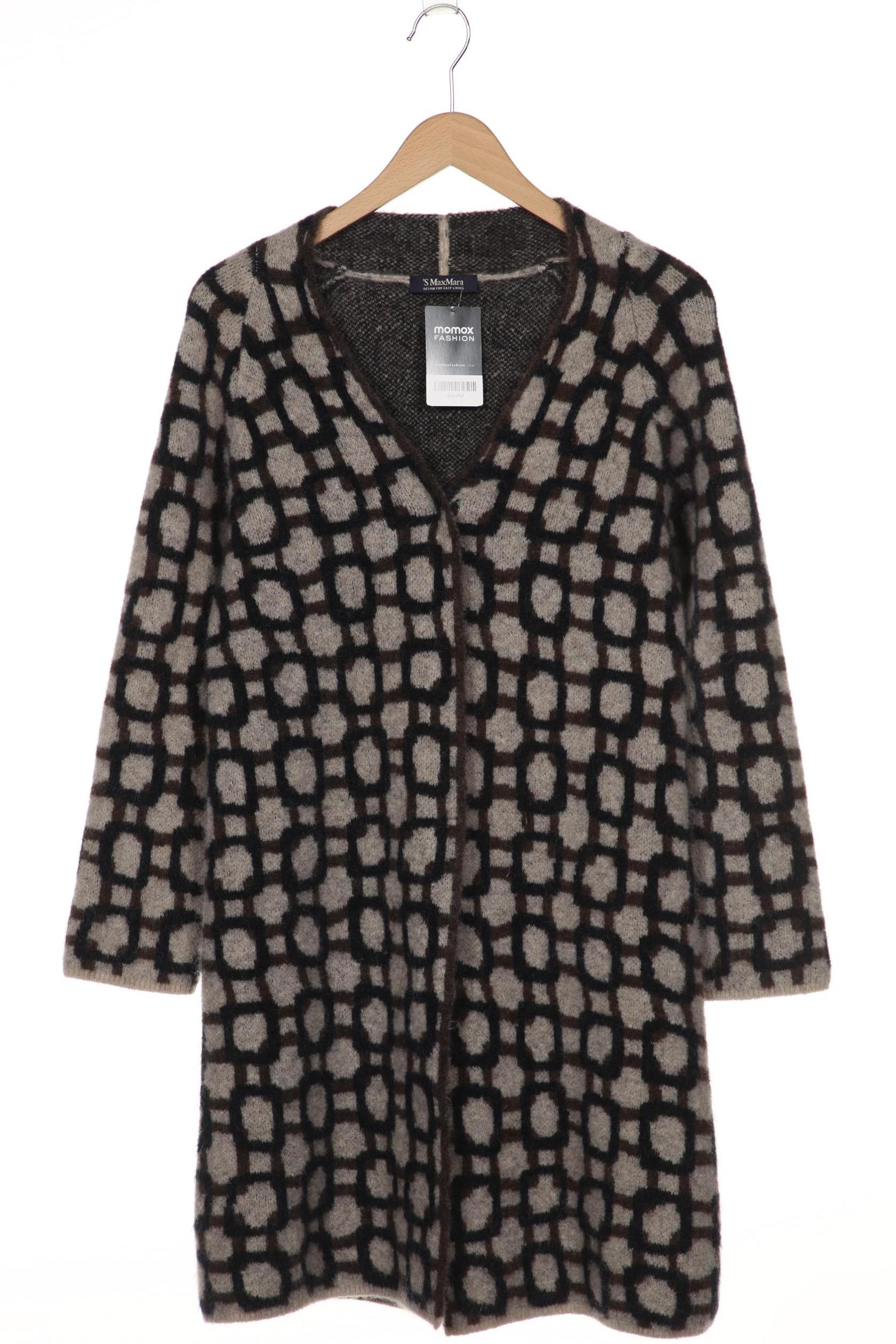 

Max Mara Damen Strickjacke, braun, Gr. 38