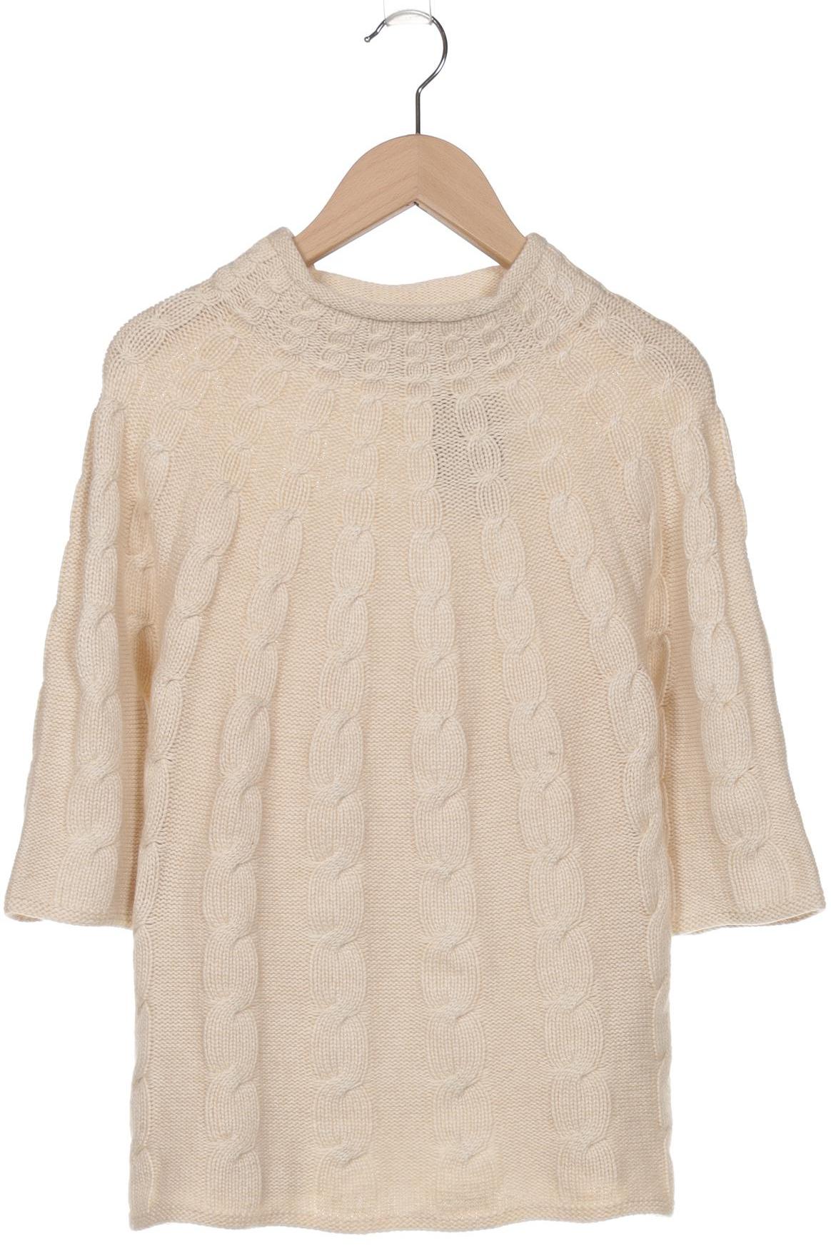 

Max Mara Damen Pullover, cremeweiß, Gr. 38
