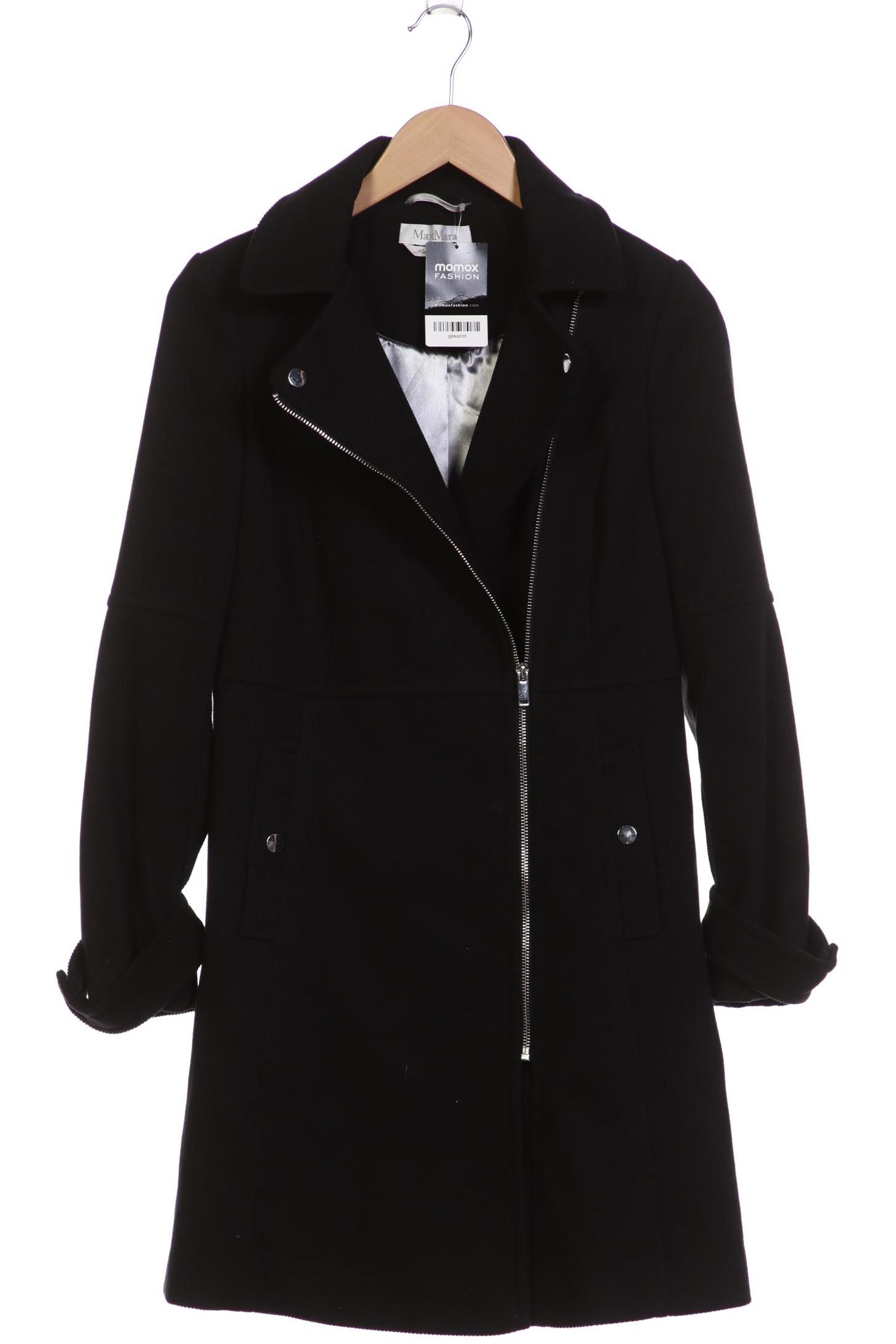 

Max Mara Damen Mantel, schwarz, Gr. 38