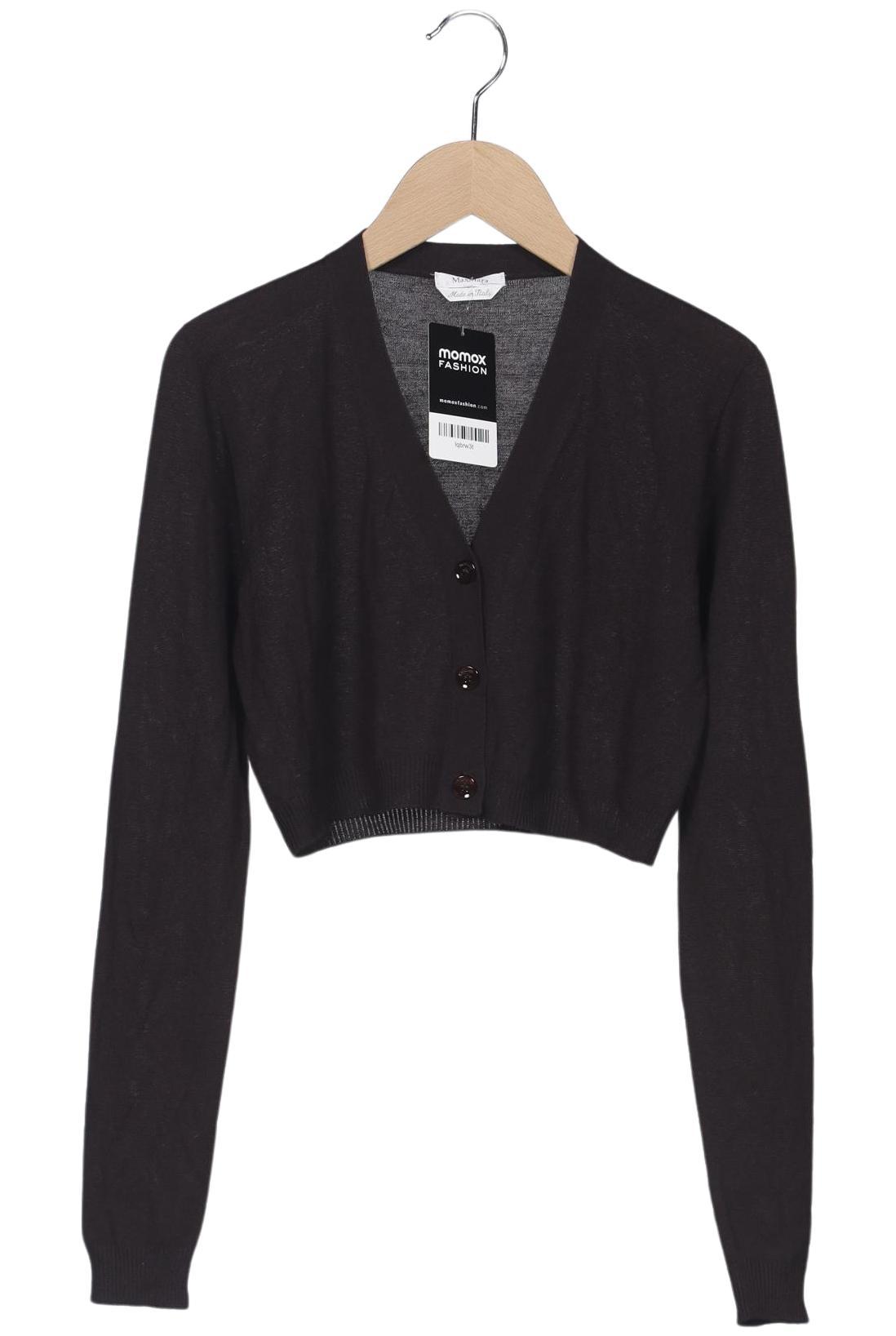 

Max Mara Damen Strickjacke, schwarz, Gr. 36