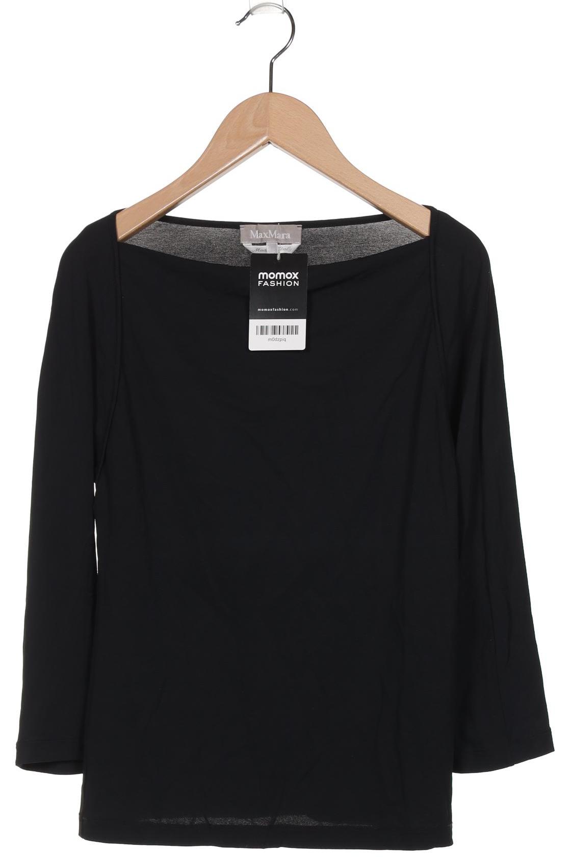 

Max Mara Damen Langarmshirt, schwarz, Gr. 38