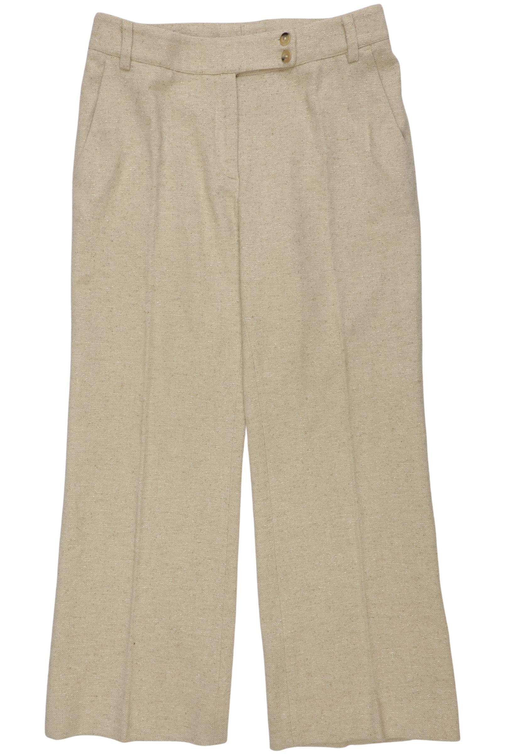 

Max Mara Damen Stoffhose, beige, Gr. 38