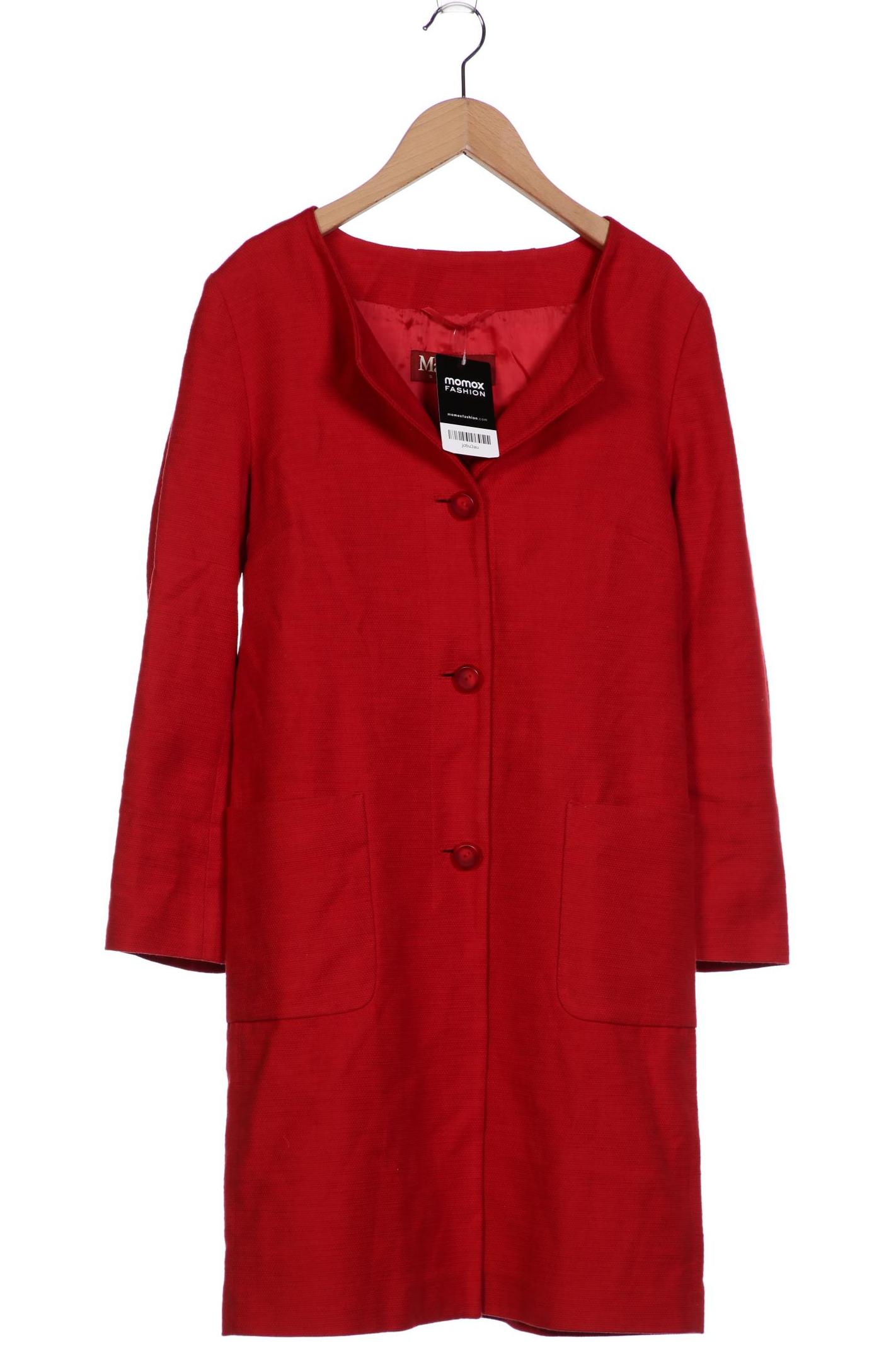 

Max Mara Damen Mantel, rot, Gr. 36