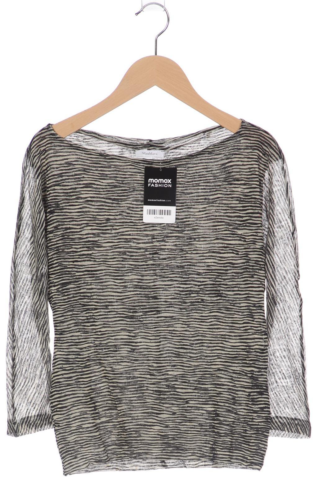 

Max Mara Damen Langarmshirt, beige, Gr. 38