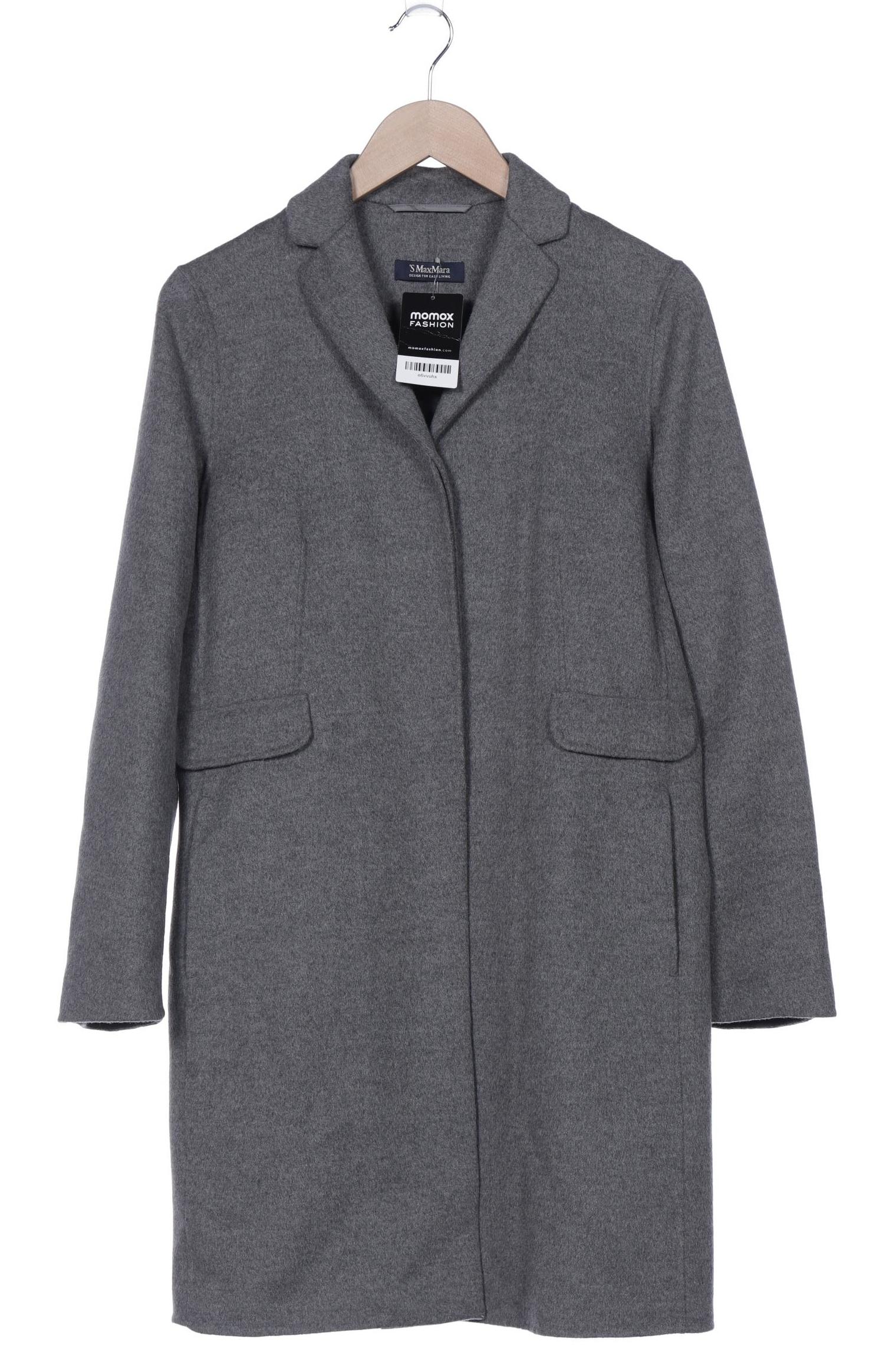 

Max Mara Damen Mantel, grau, Gr. 42
