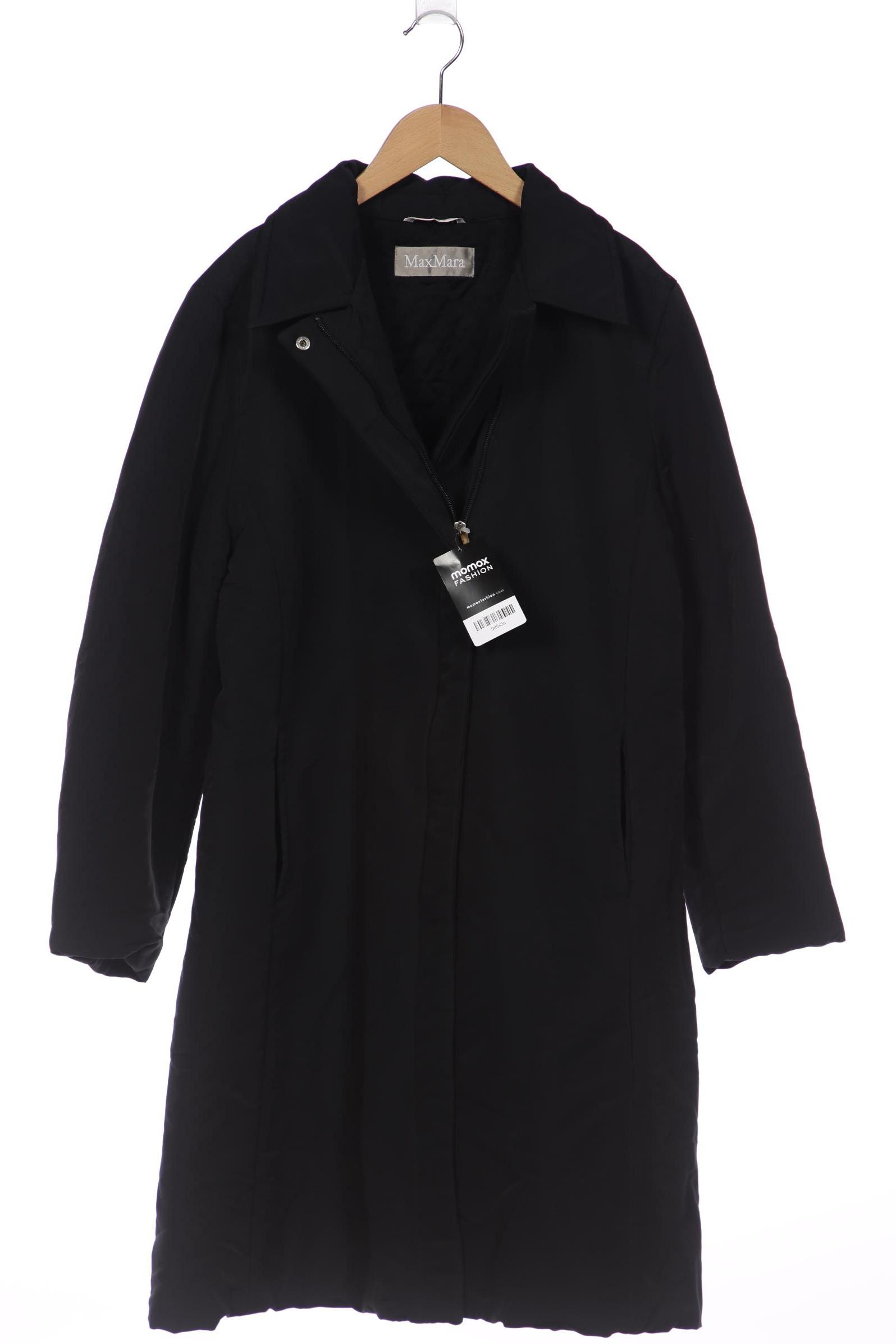 

Max Mara Damen Mantel, schwarz, Gr. 40