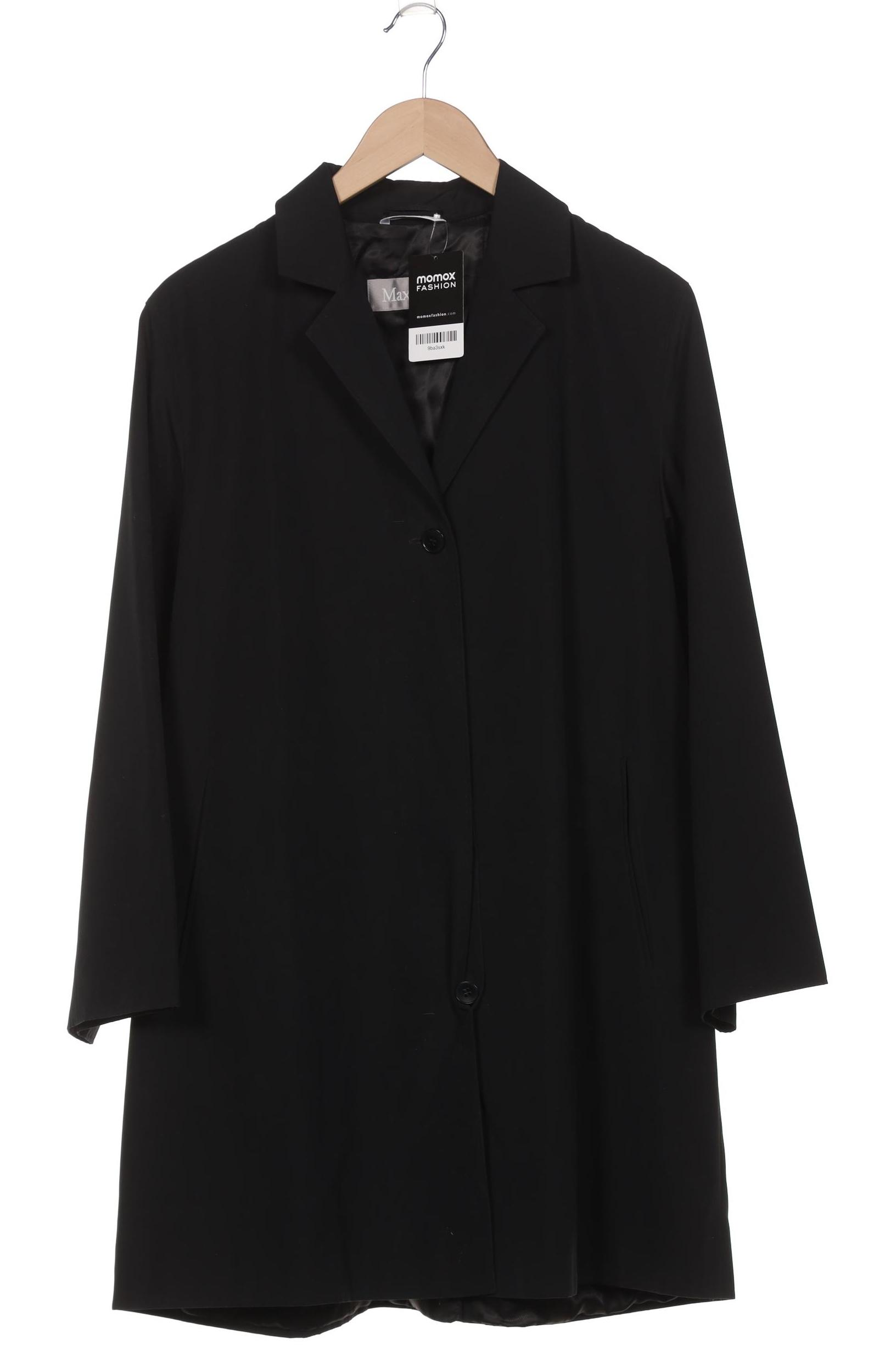 

Max Mara Damen Mantel, schwarz, Gr. 40