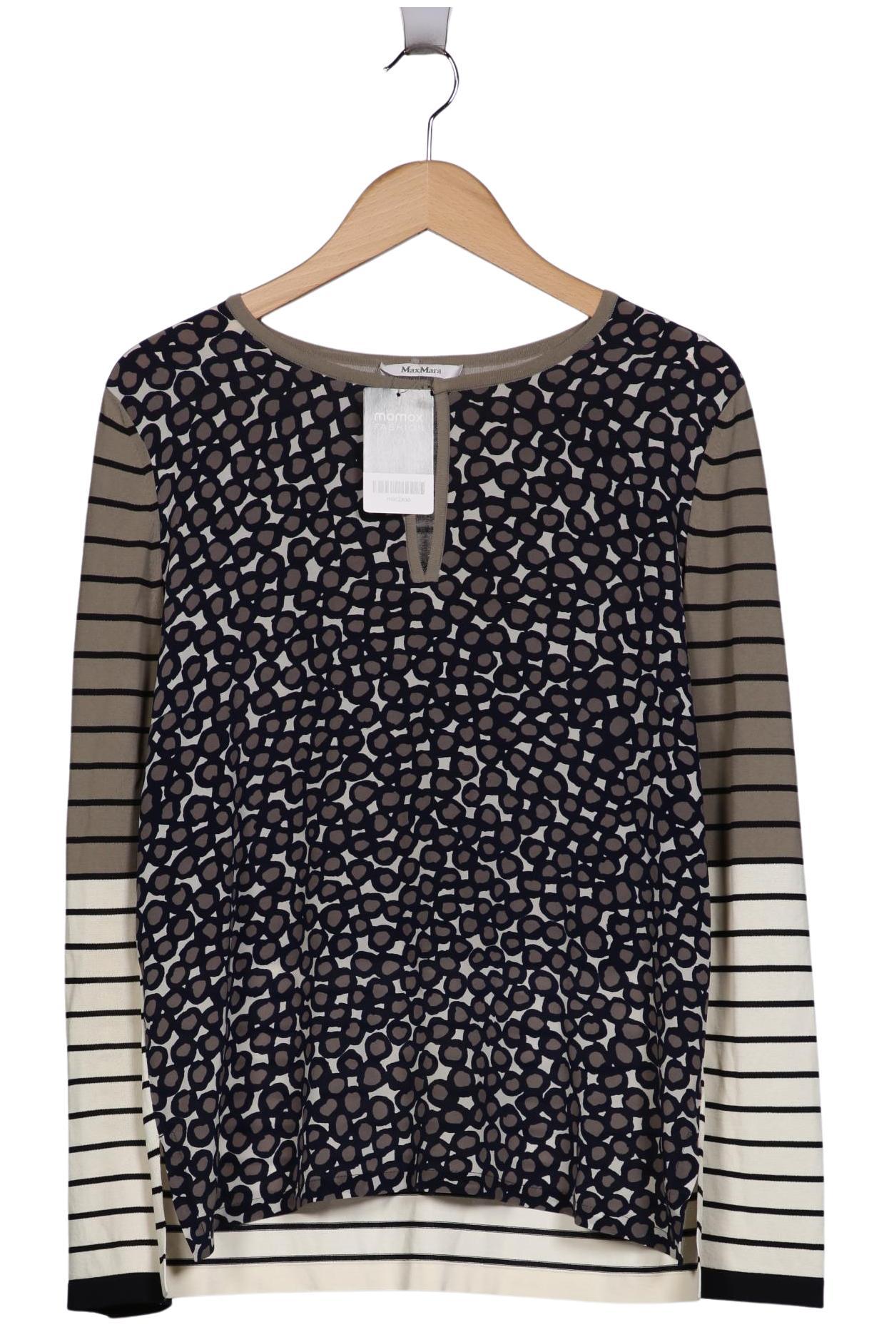 

Max Mara Damen Langarmshirt, mehrfarbig, Gr. 42