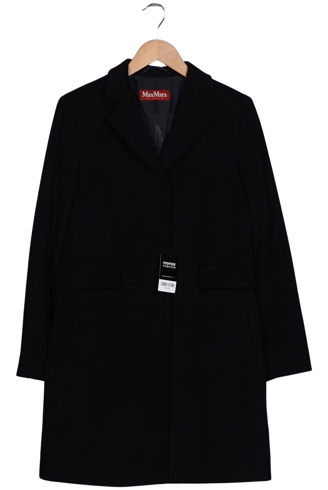 

Max Mara Damen Mantel, marineblau, Gr. 40