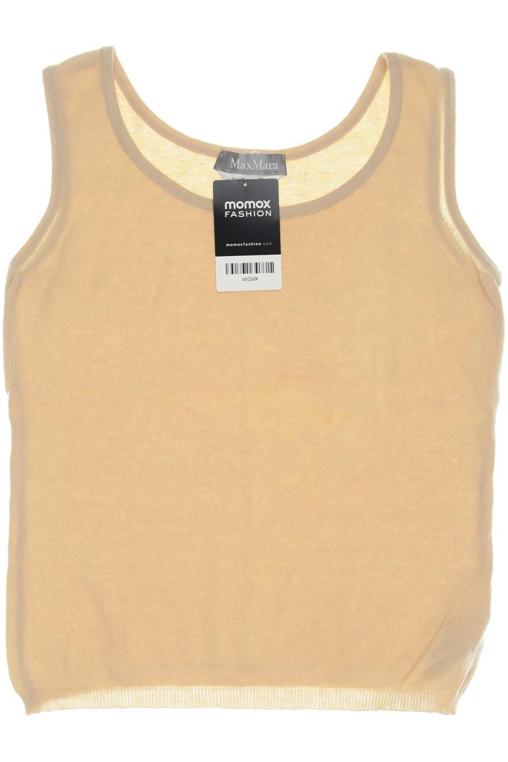 

Max Mara Damen Top, beige, Gr. 38