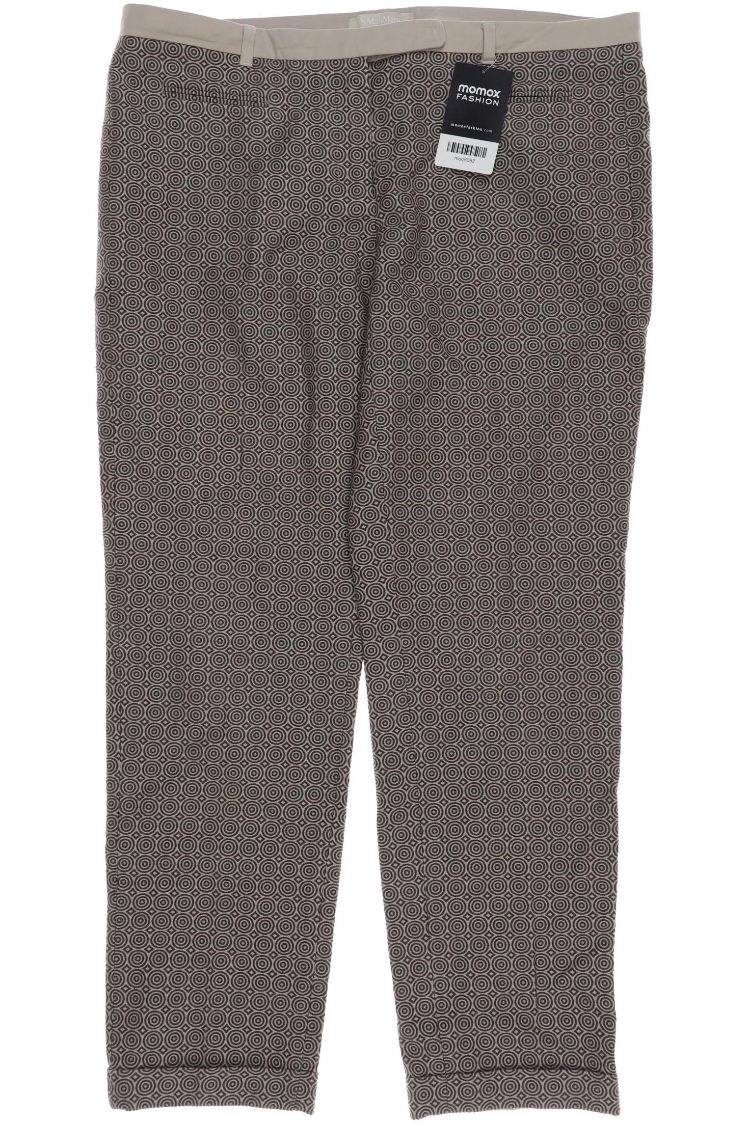 

Max Mara Damen Stoffhose, beige, Gr. 46
