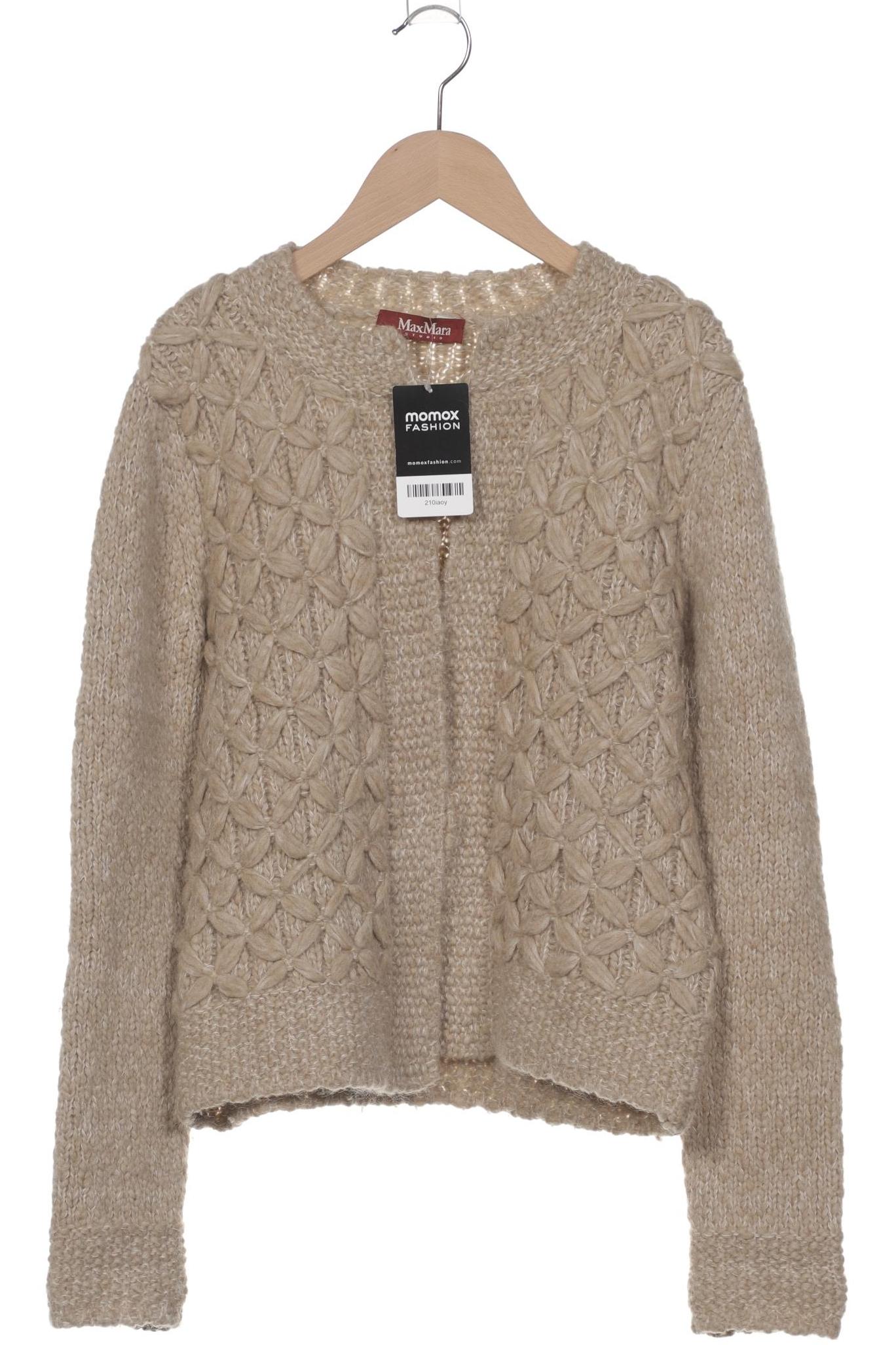 

Max Mara Damen Strickjacke, braun, Gr. 36