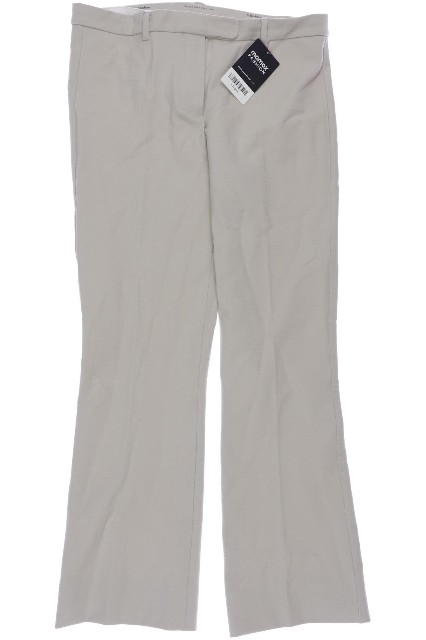 

Max Mara Damen Stoffhose, cremeweiß, Gr. 38