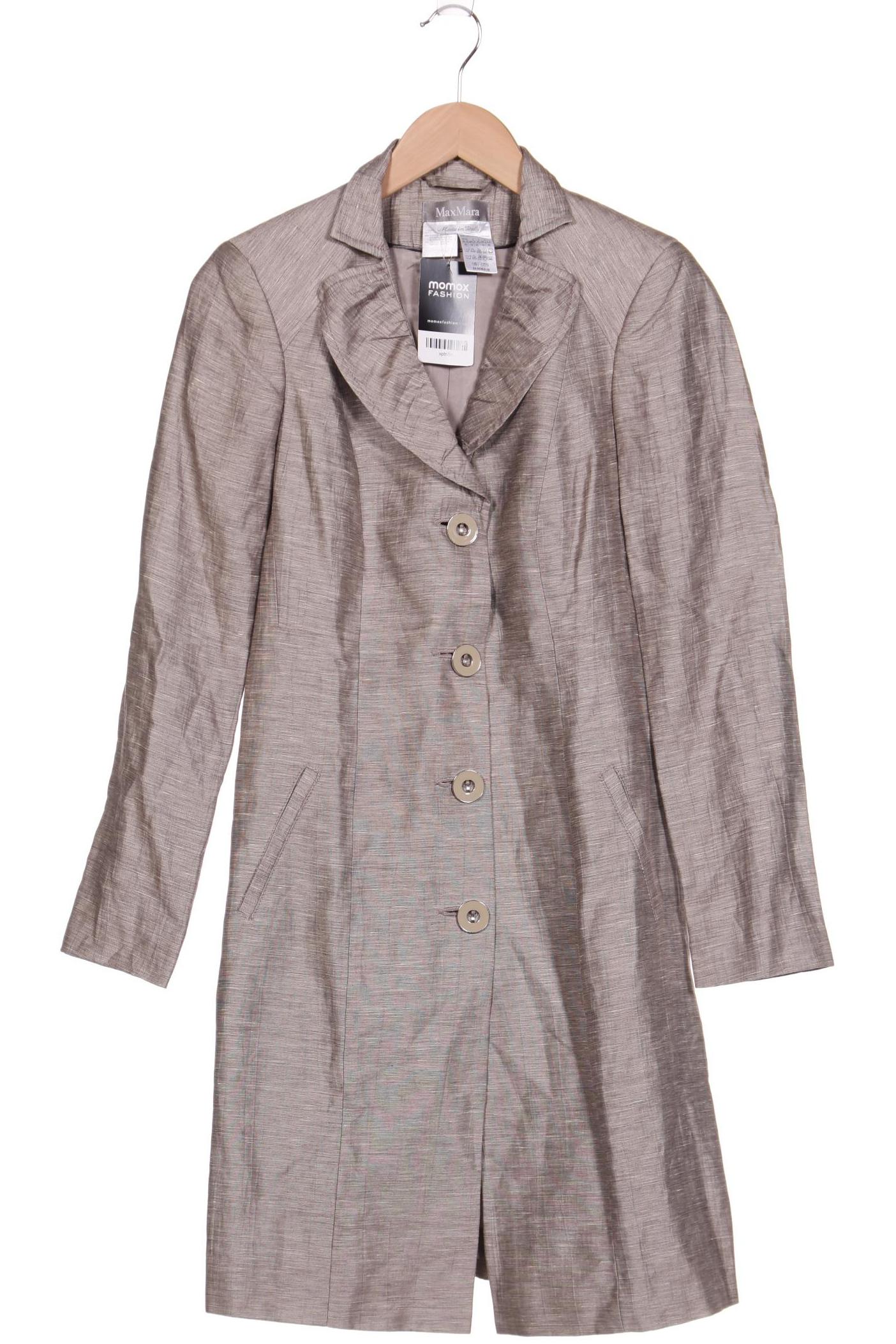 

Max Mara Damen Mantel, beige, Gr. 40