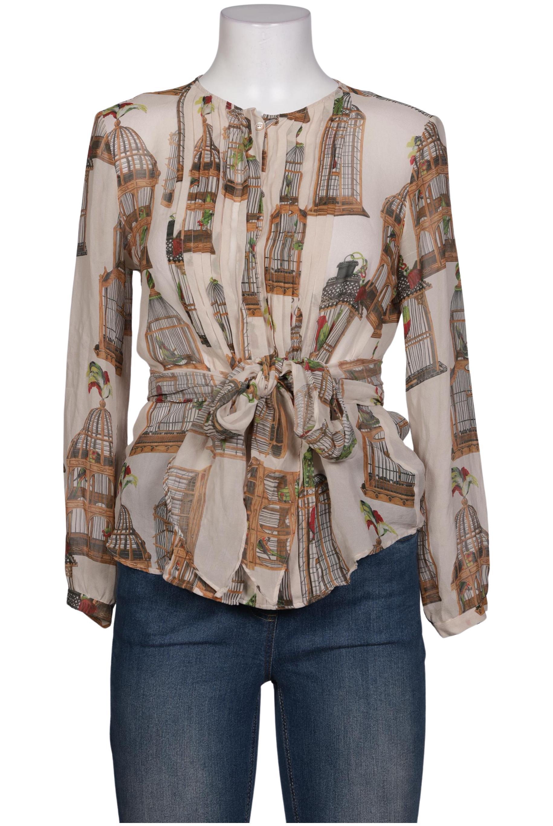 

Max Mara Damen Bluse, beige, Gr. 38