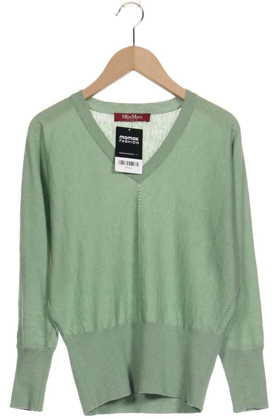 

Max Mara Damen Pullover, hellgrün, Gr. 42