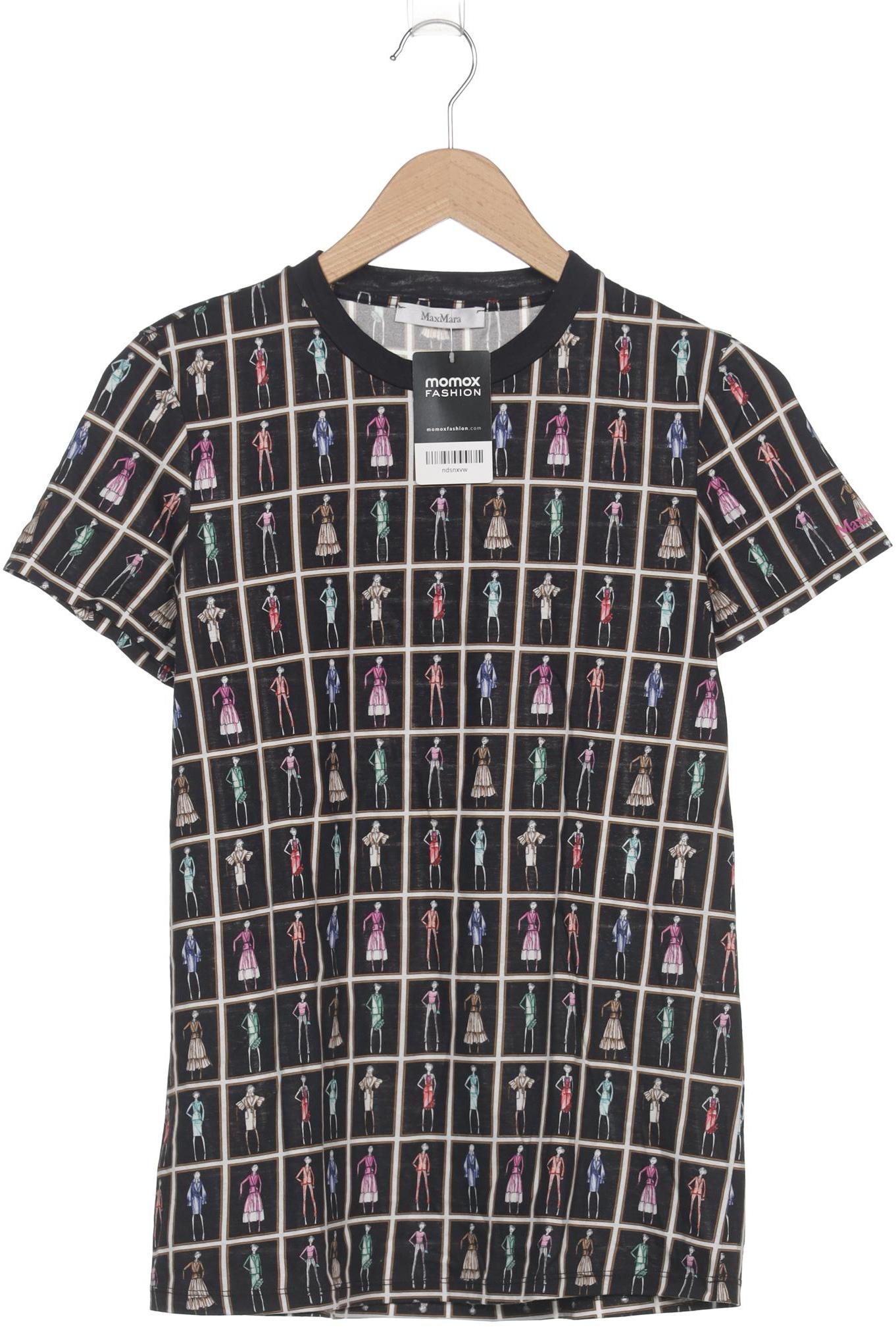 

Max Mara Damen T-Shirt, schwarz, Gr. 38