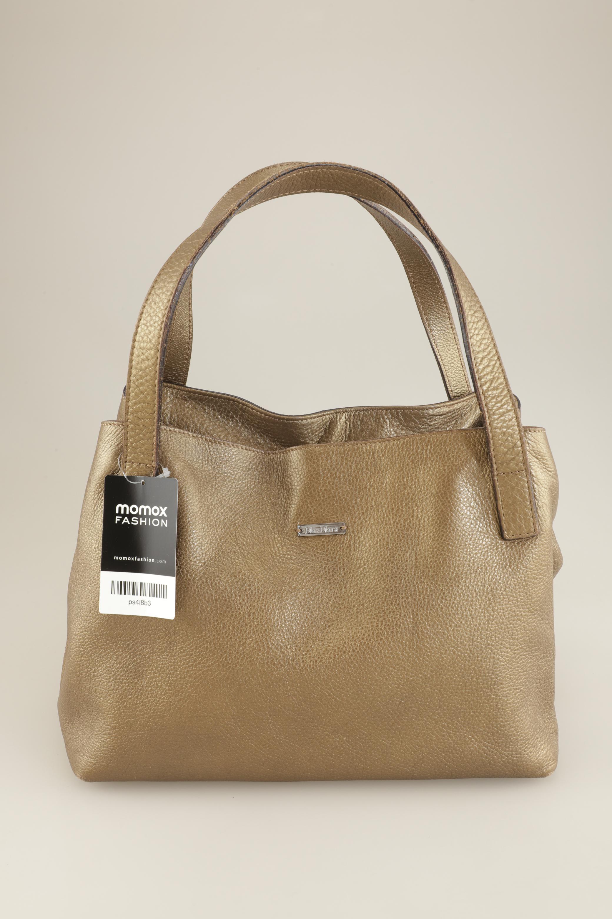 

Max Mara Damen Handtasche, gelb, Gr.