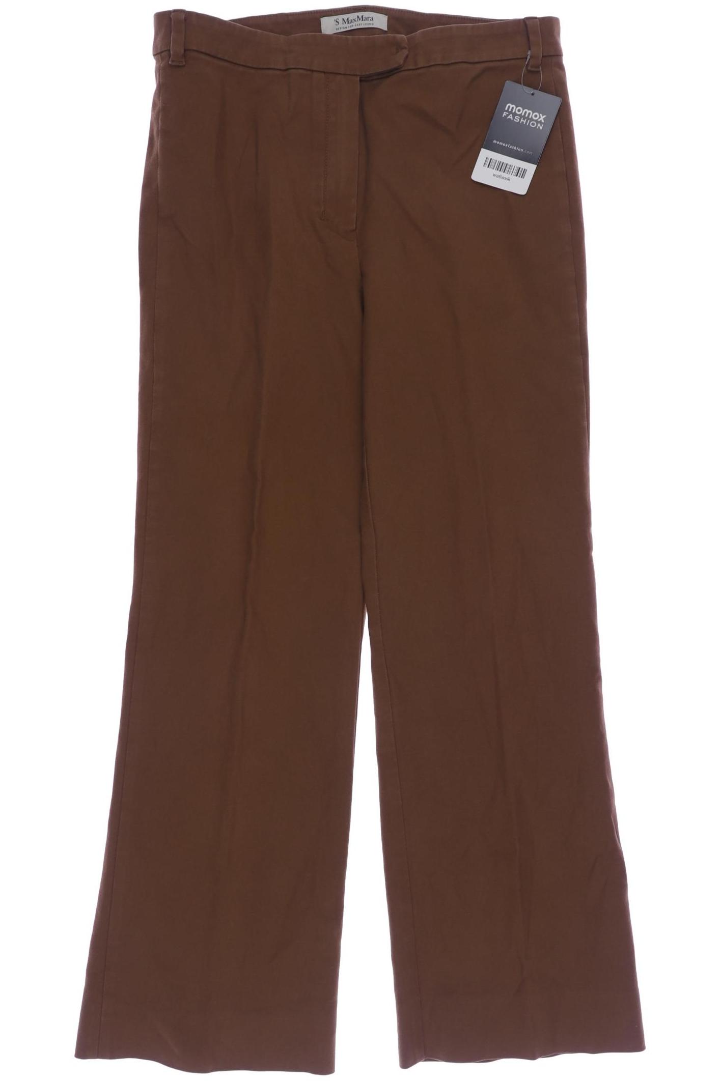

Max Mara Damen Stoffhose, braun, Gr. 27