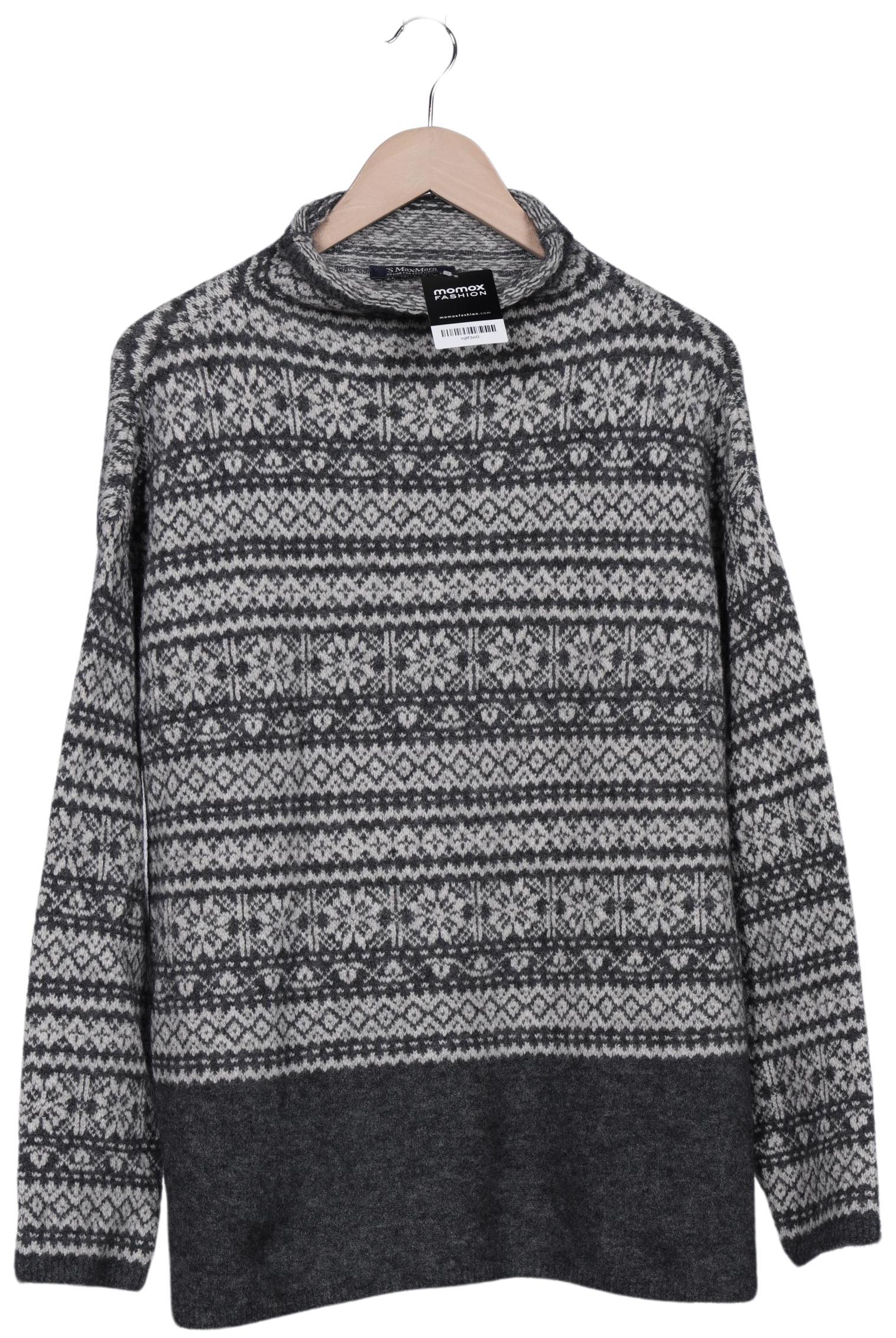 

Max Mara Damen Pullover, grau, Gr. 46