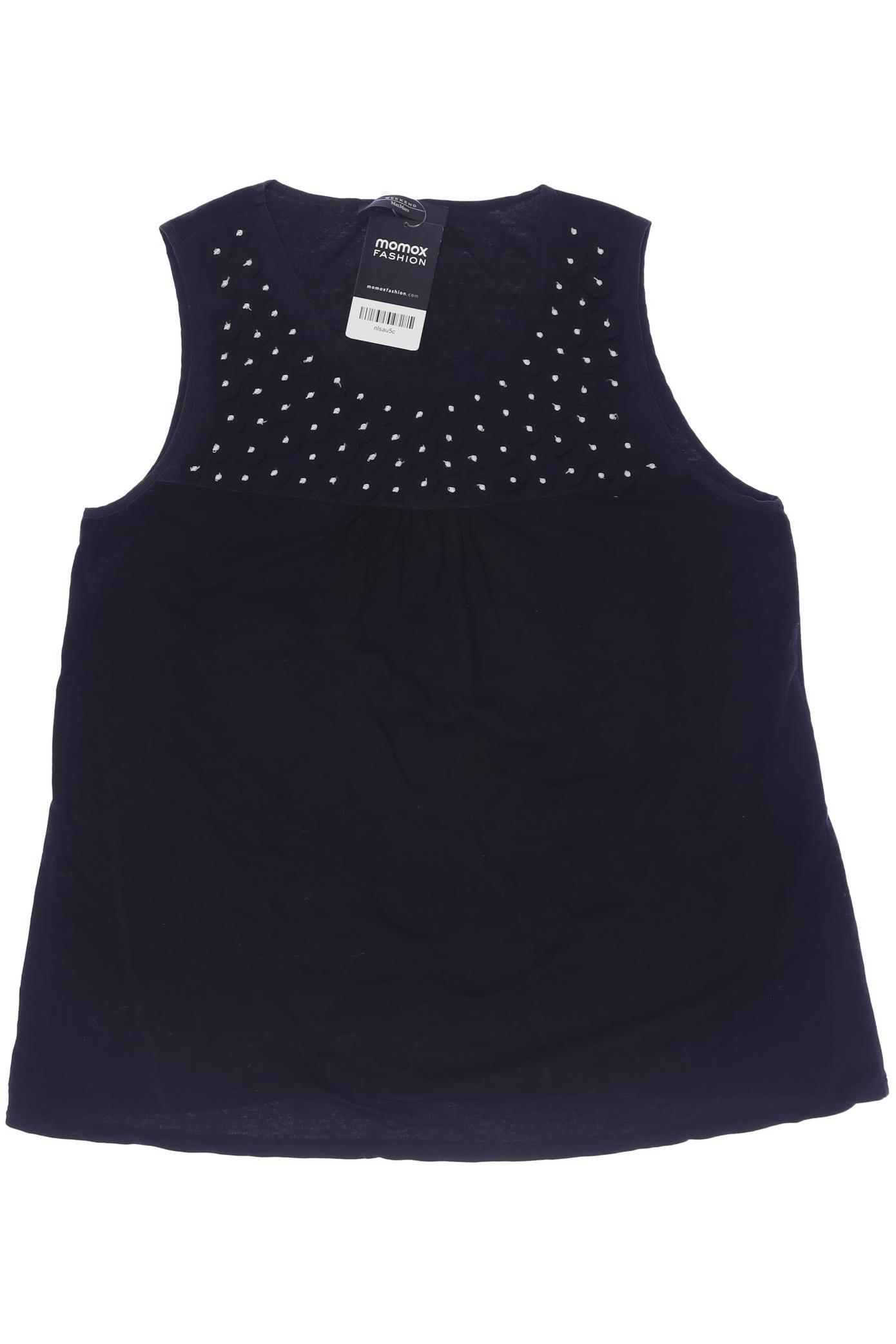 

Max Mara Damen Top, schwarz, Gr. 42