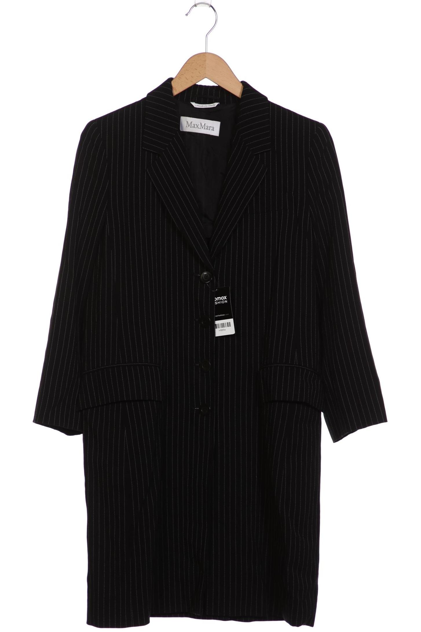 

Max Mara Damen Mantel, schwarz, Gr. 38