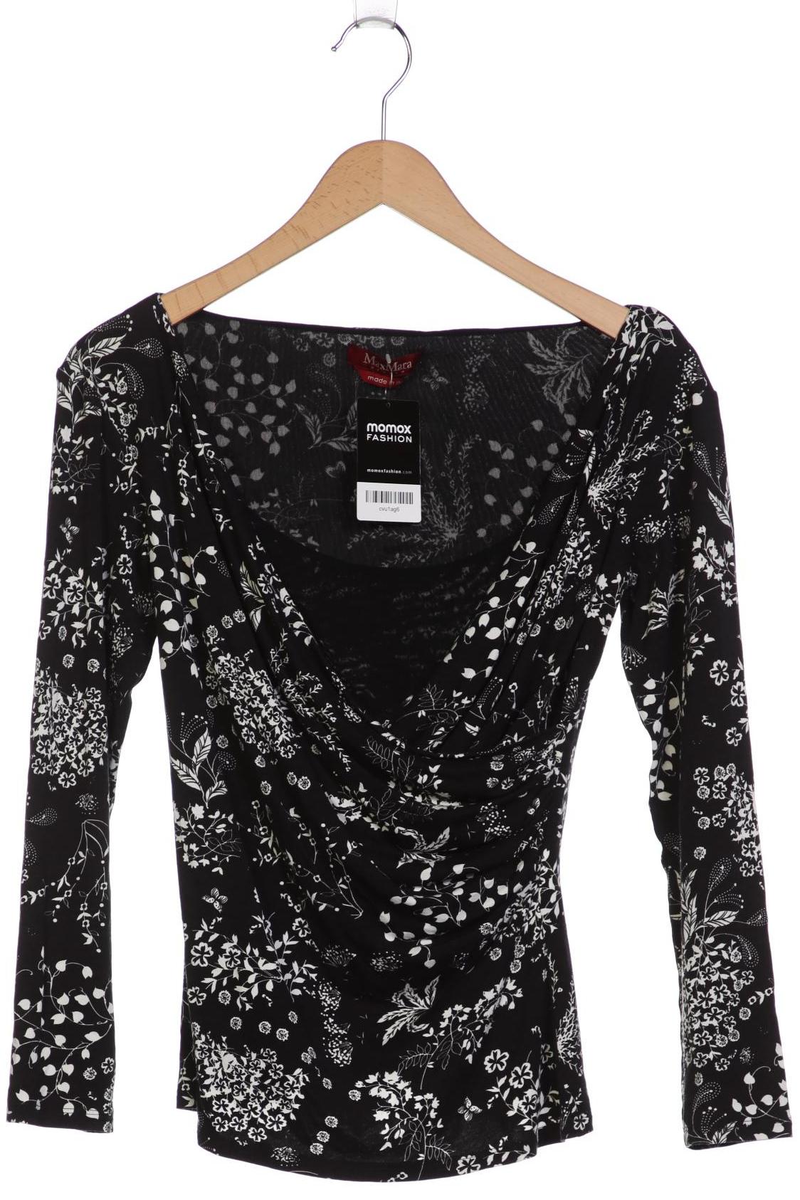 

Max Mara Damen Langarmshirt, schwarz, Gr. 36