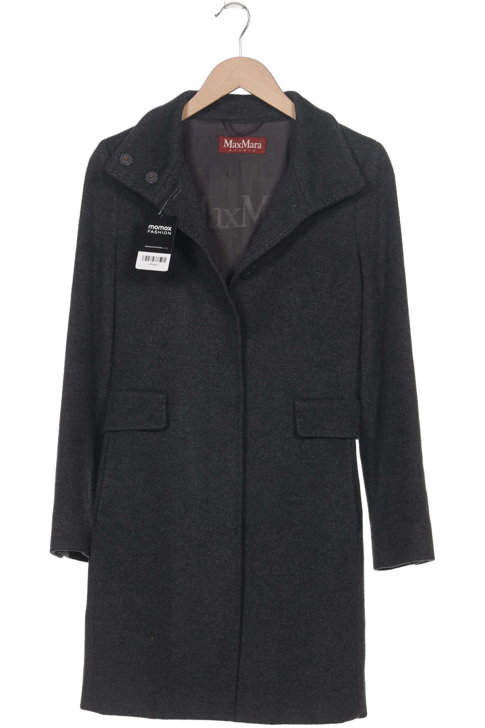 

Max Mara Damen Mantel, grau, Gr. 38