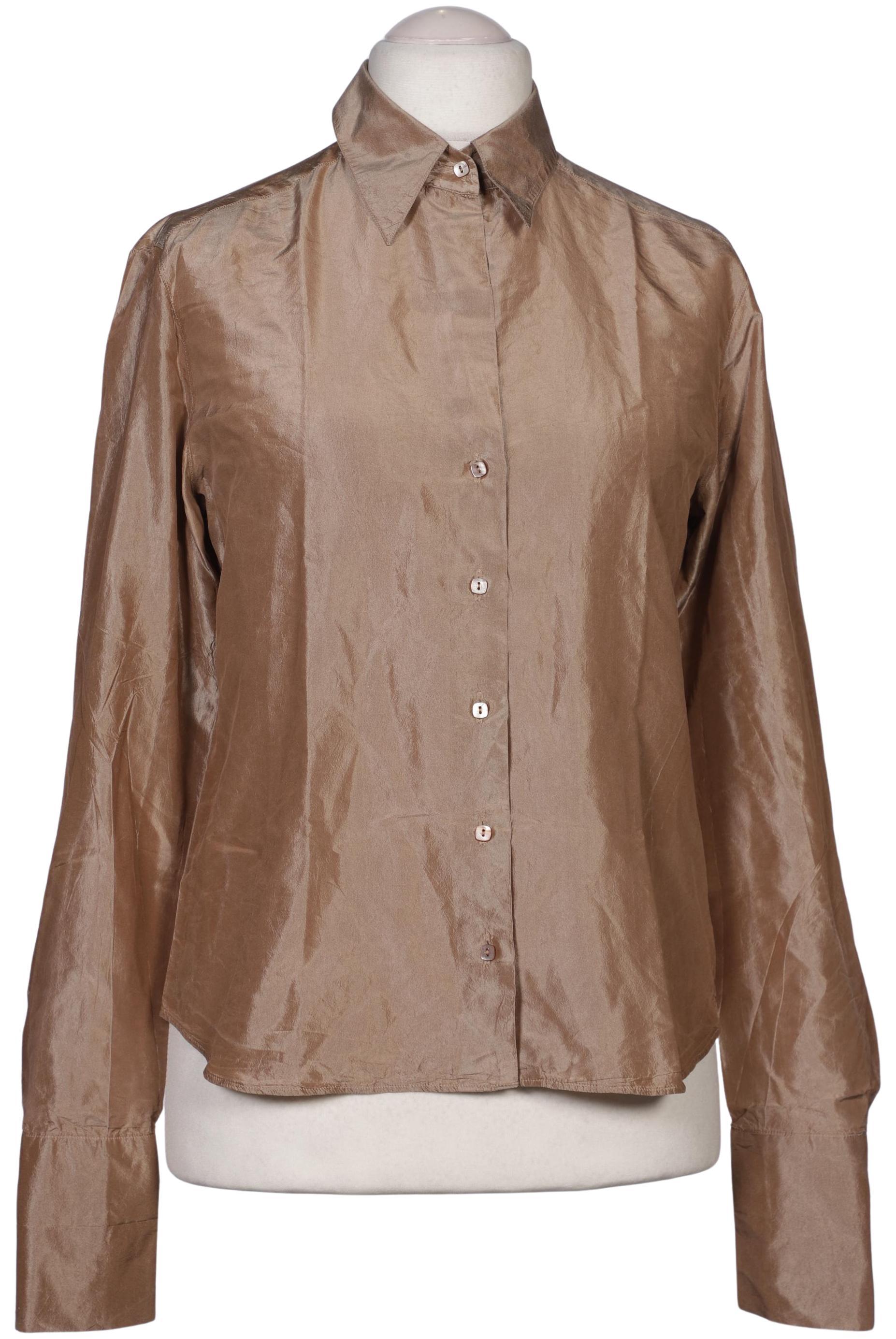 

Max Mara Damen Bluse, beige, Gr. 42