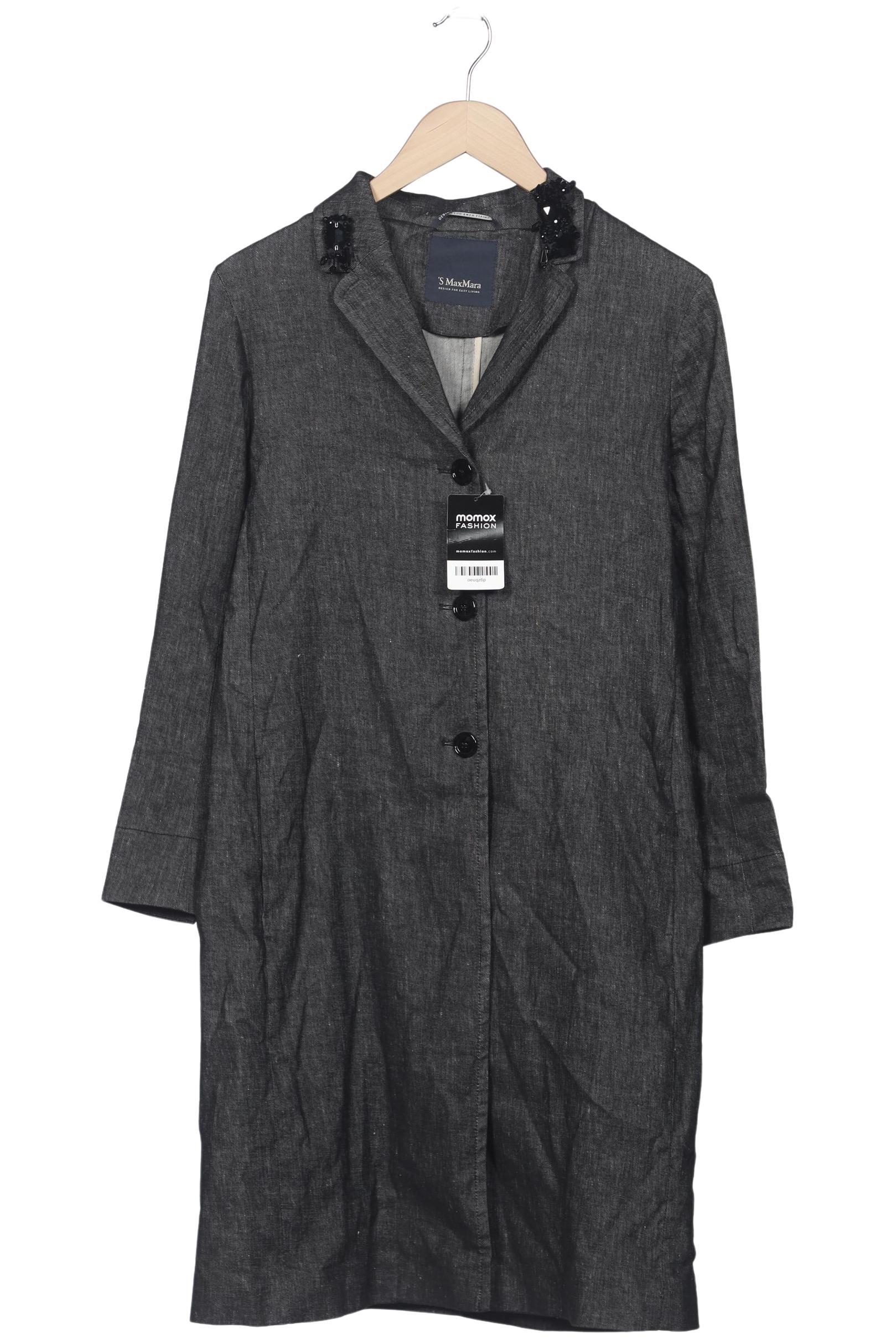 

Max Mara Damen Mantel, grau, Gr. 38