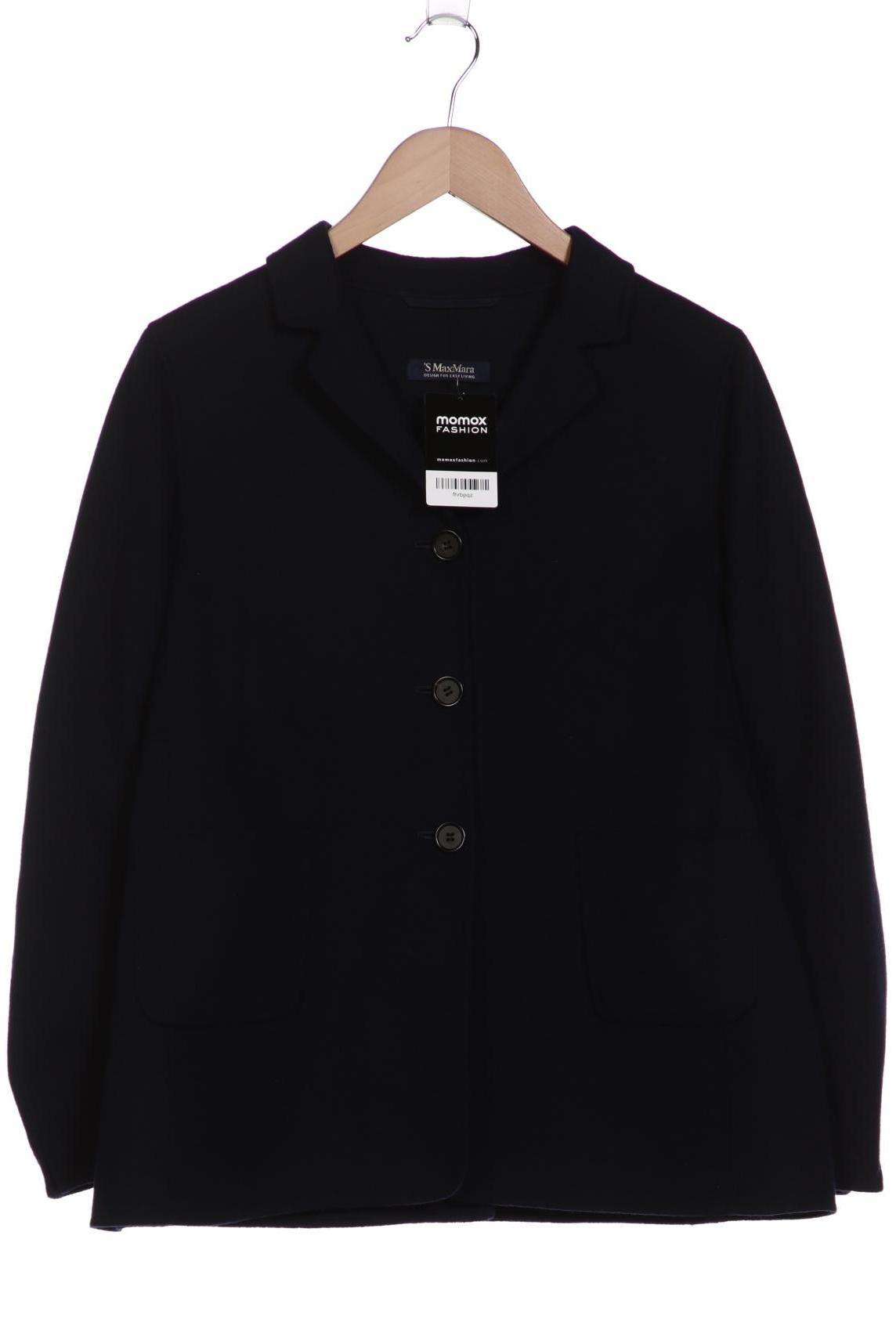 

Max Mara Damen Jacke, marineblau, Gr. 42