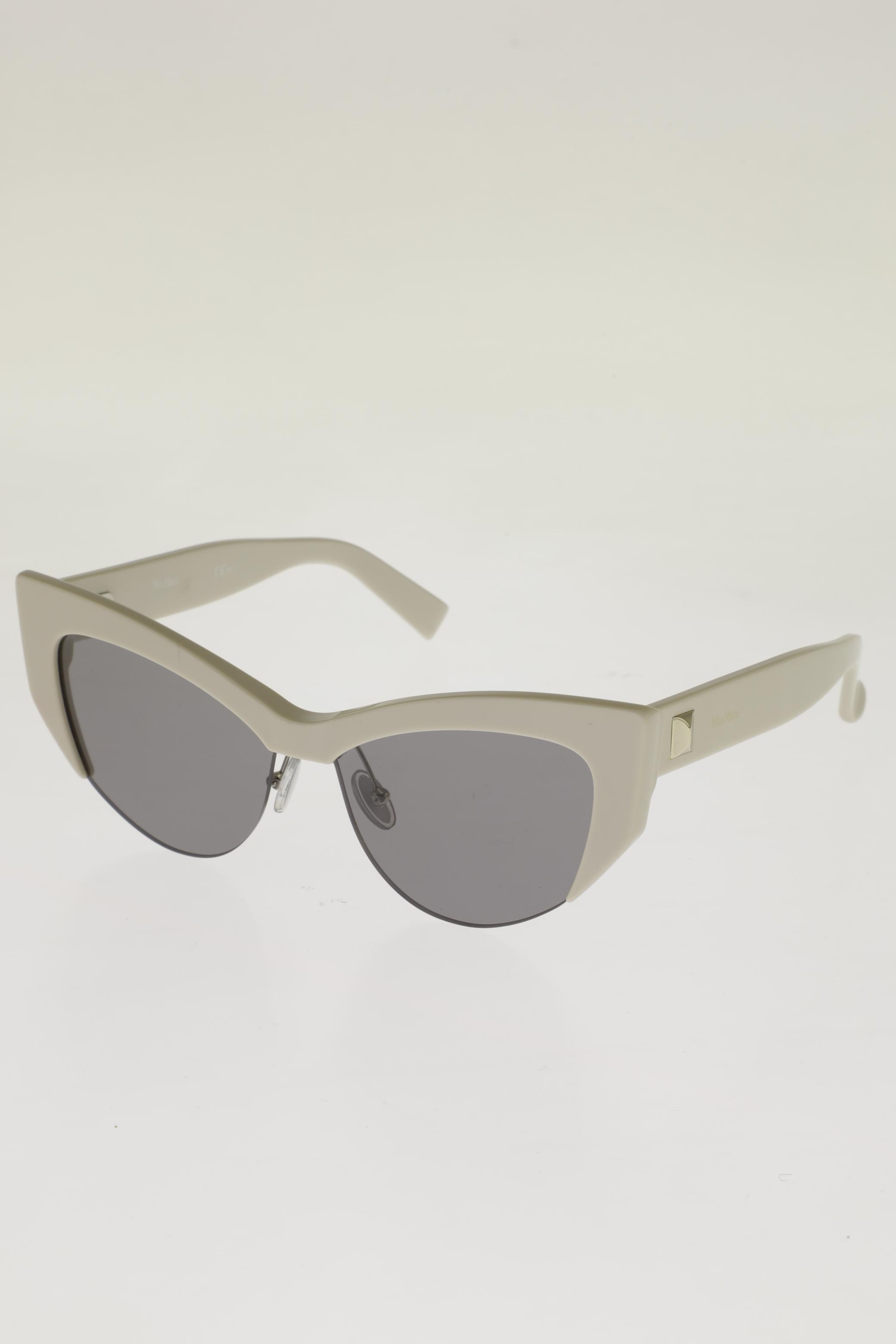 

Max Mara Damen Sonnenbrille, cremeweiß, Gr.