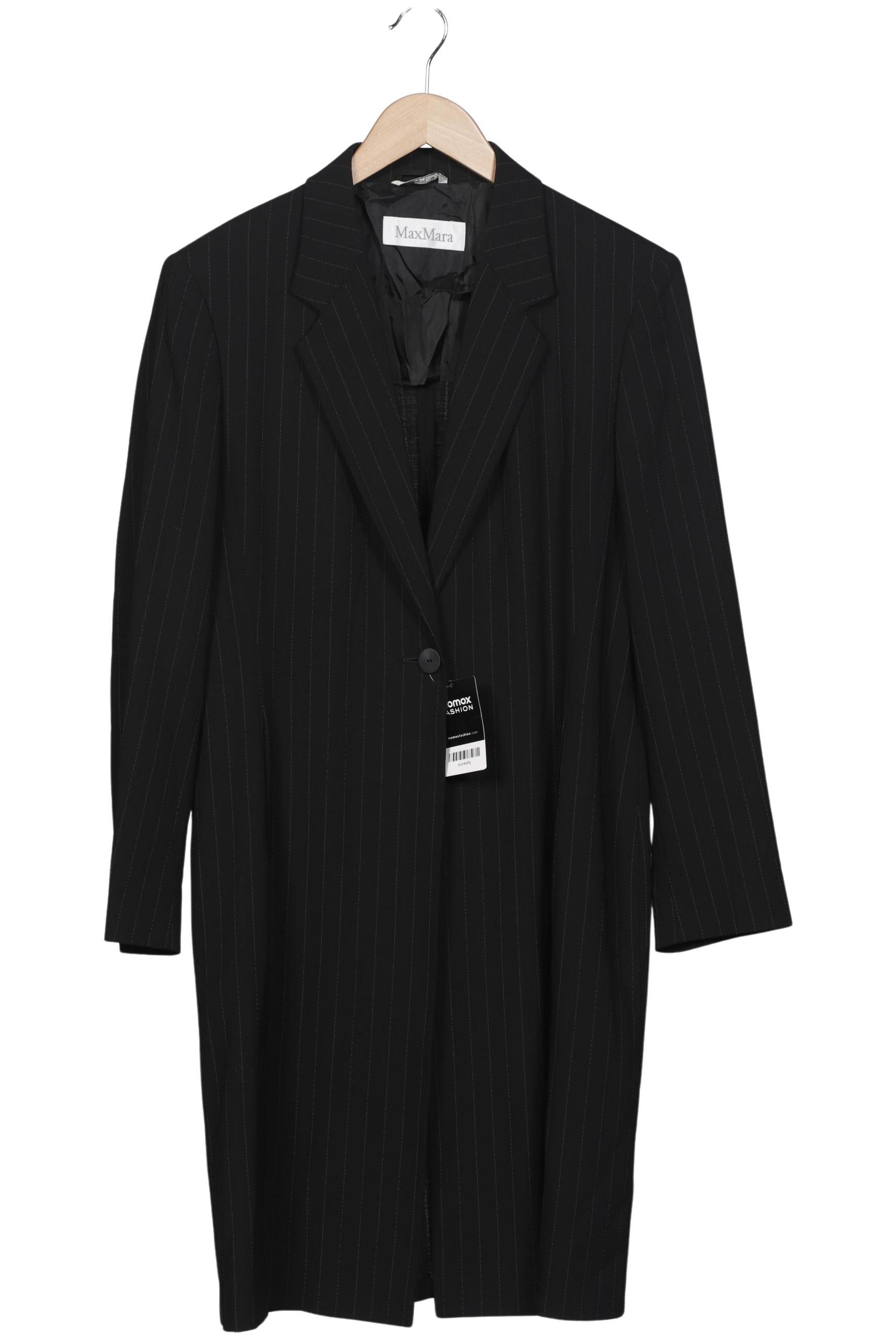 

Max Mara Damen Mantel, schwarz, Gr. 44