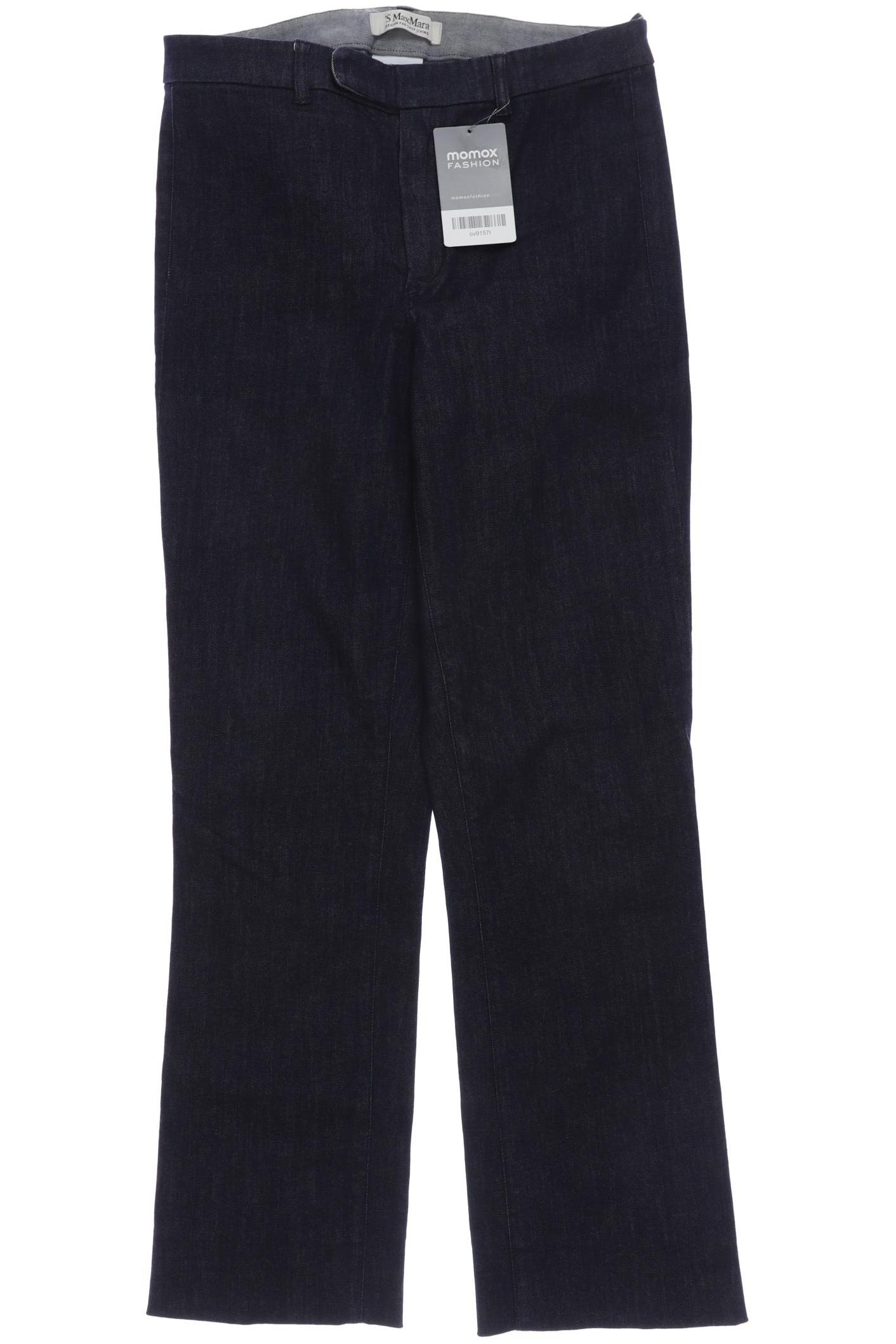 

Max Mara Damen Stoffhose, marineblau, Gr. 36