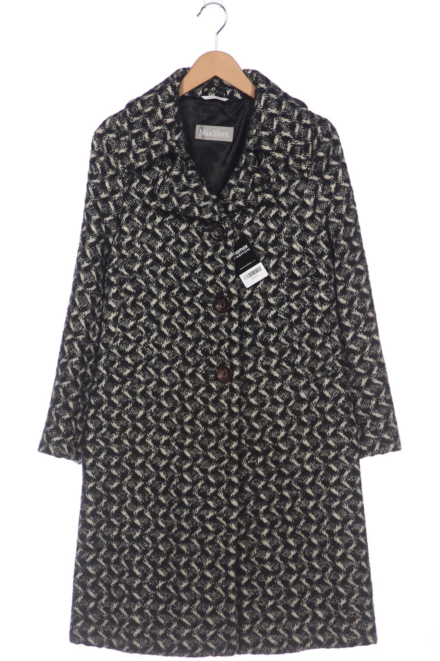 

Max Mara Damen Mantel, schwarz, Gr. 38