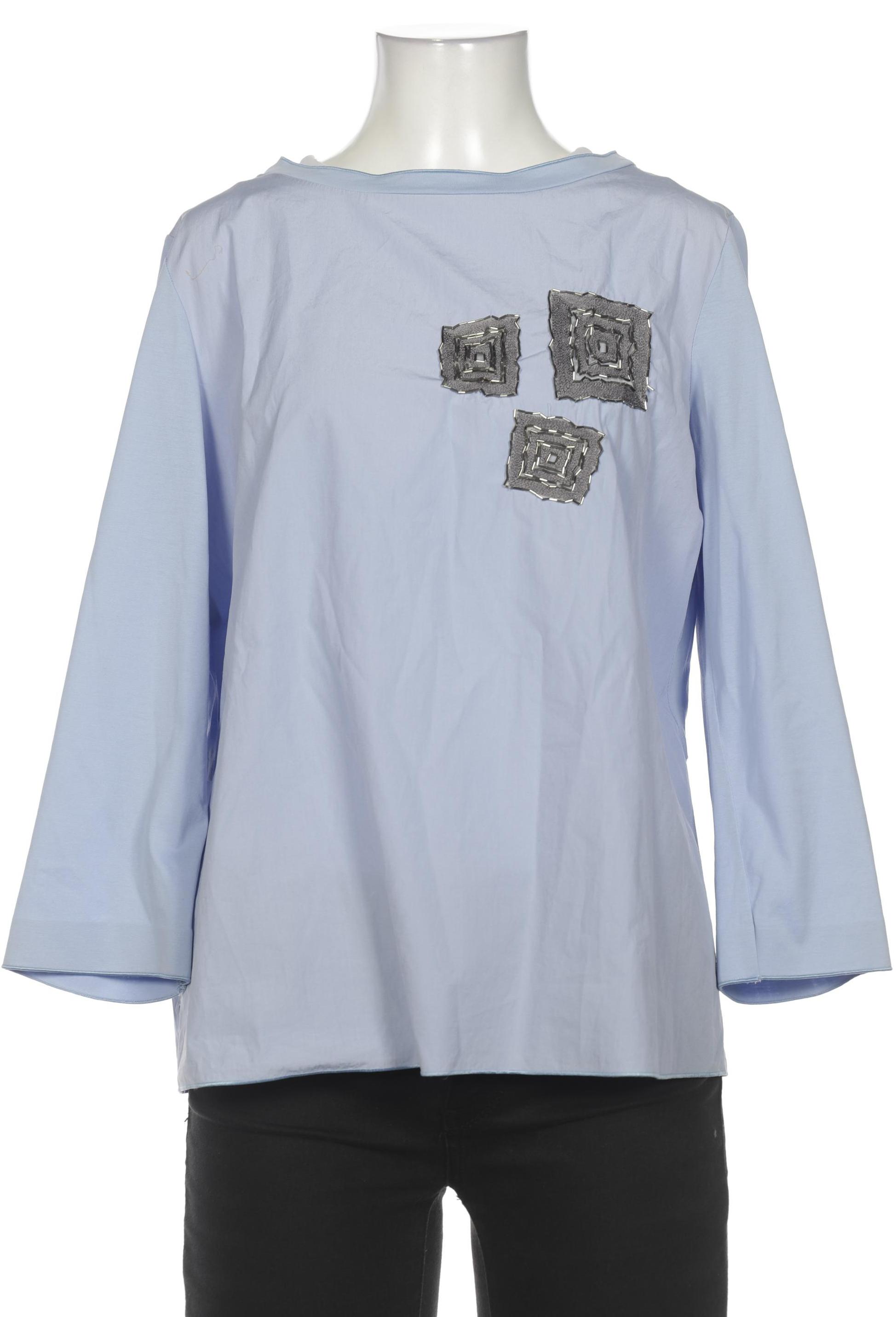 

Max Mara Damen Bluse, blau, Gr. 44