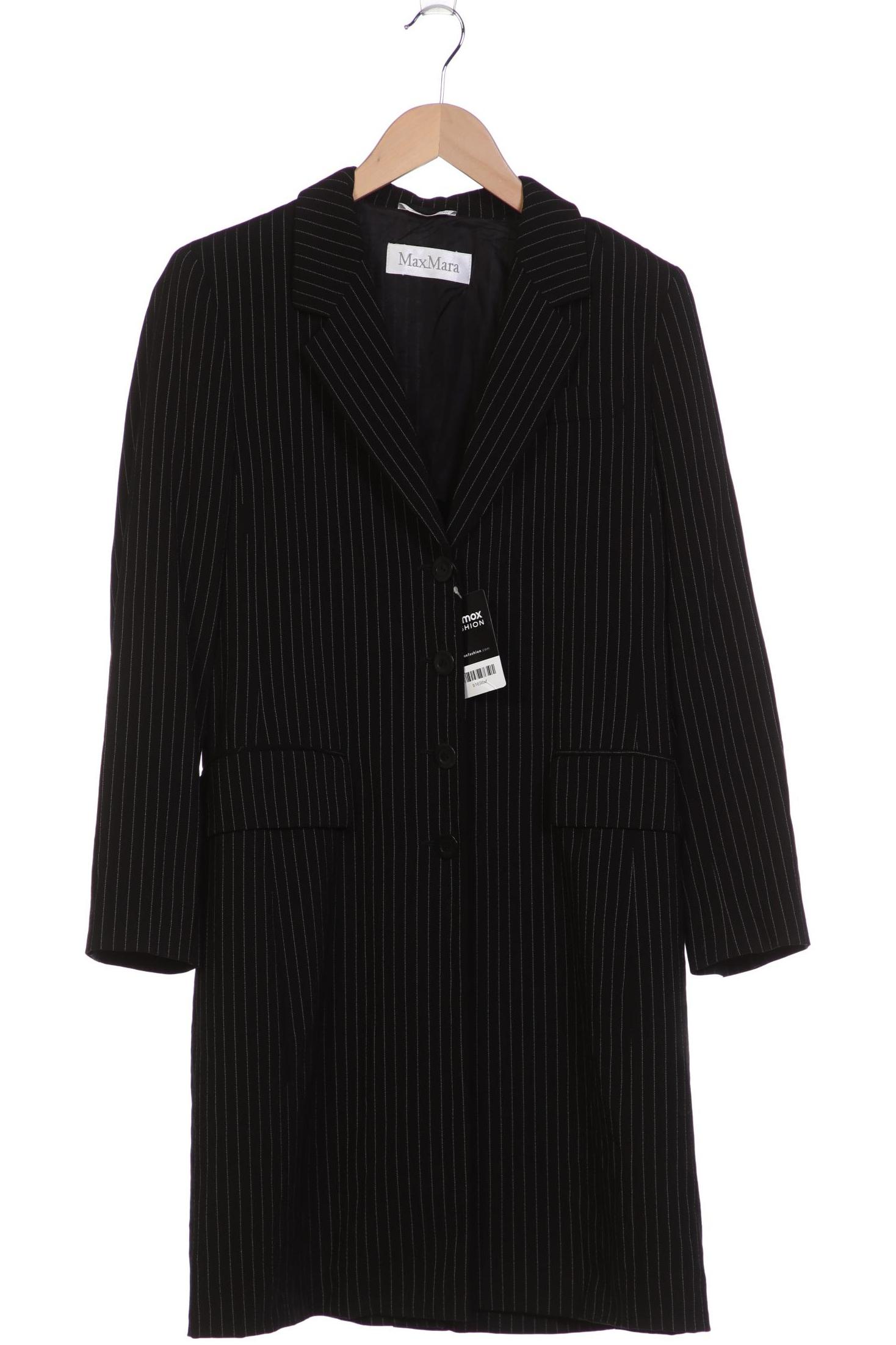 

Max Mara Damen Mantel, schwarz, Gr. 40